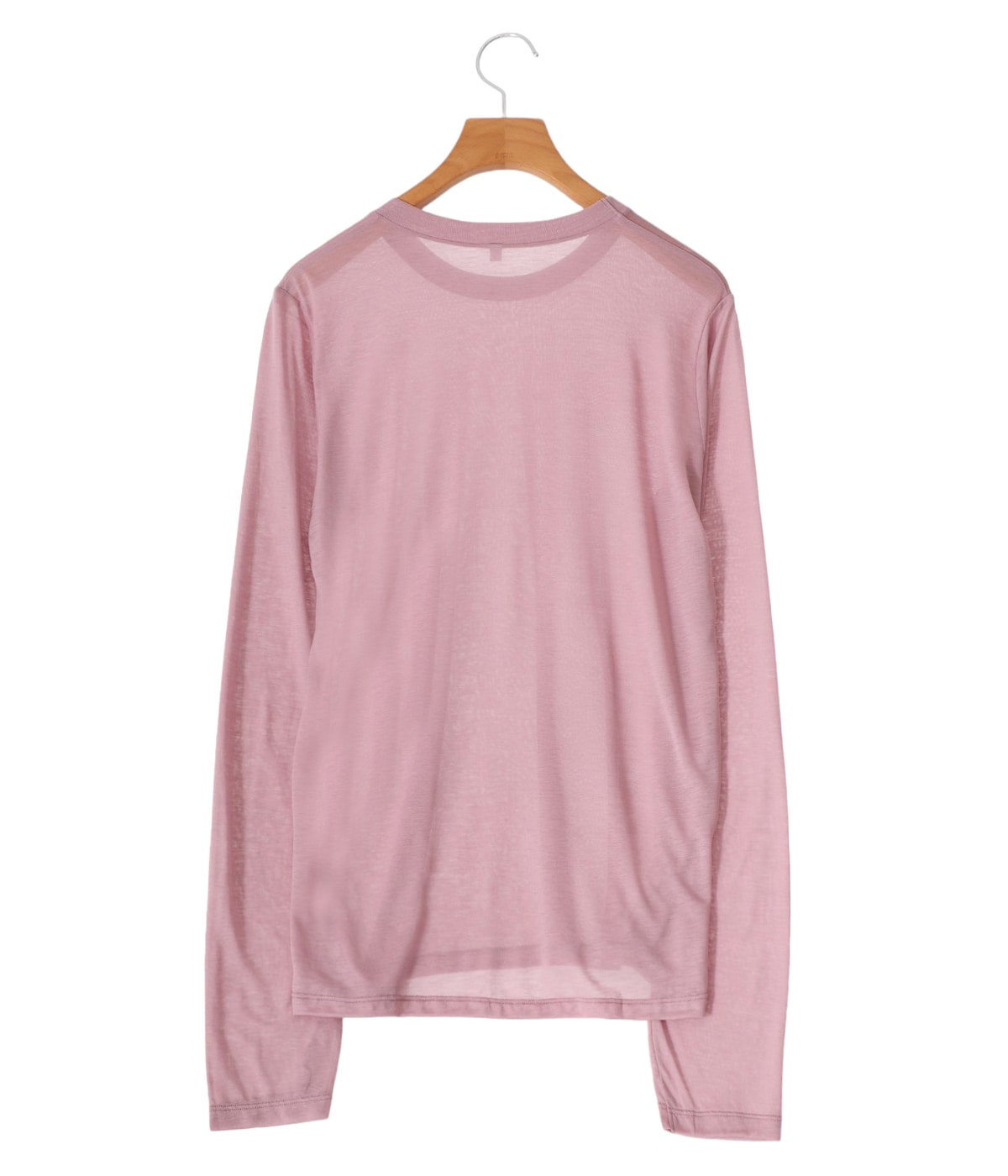 baserange ベースレンジピンク クルーネック トレーナー レディース】LONG SLEEVE TEE | Baserange(ベースレンジ