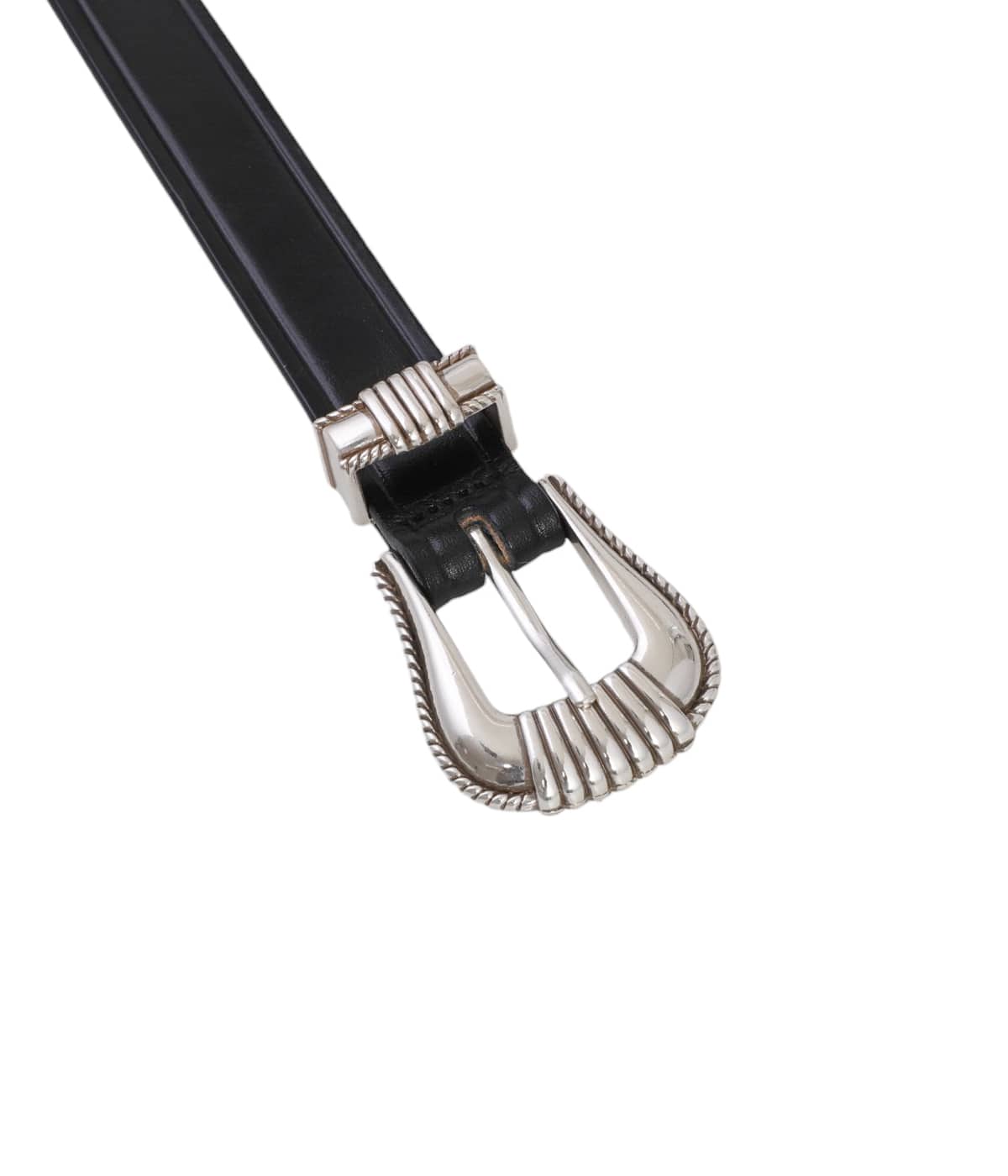 NICKEL 3-PIECE SILVER BUCKL | TORY LEATHER(トリーレザー