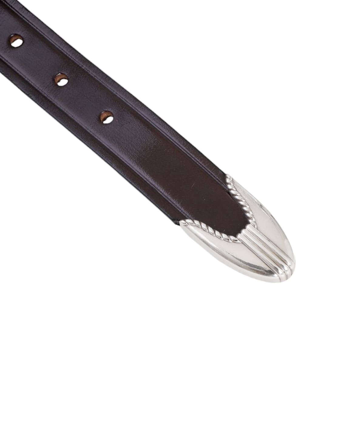 NICKEL 3-PIECE SILVER BUCKL | TORY LEATHER(トリーレザー