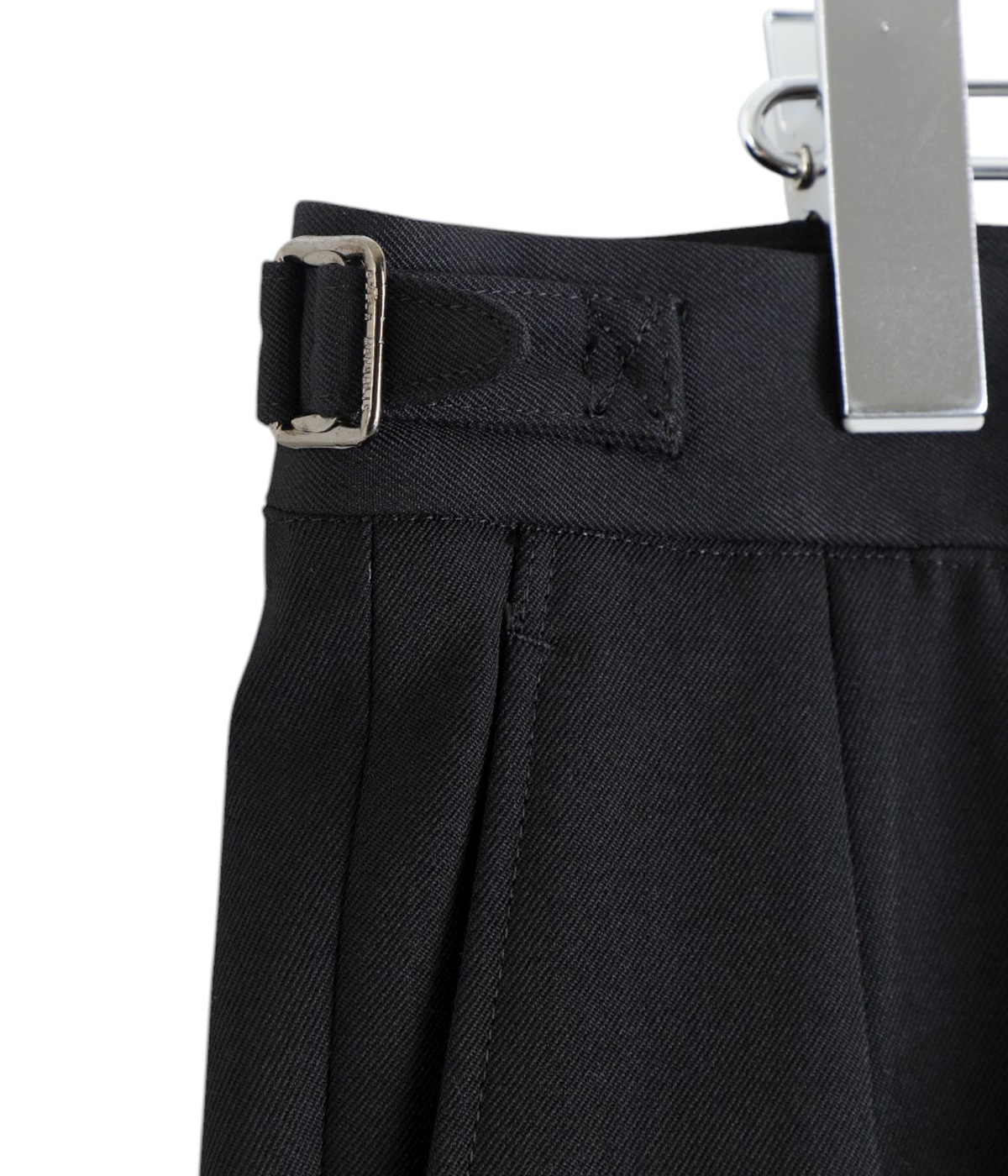 Aaron Wool Black | HEUGN(ユーゲン) / パンツ スラックス