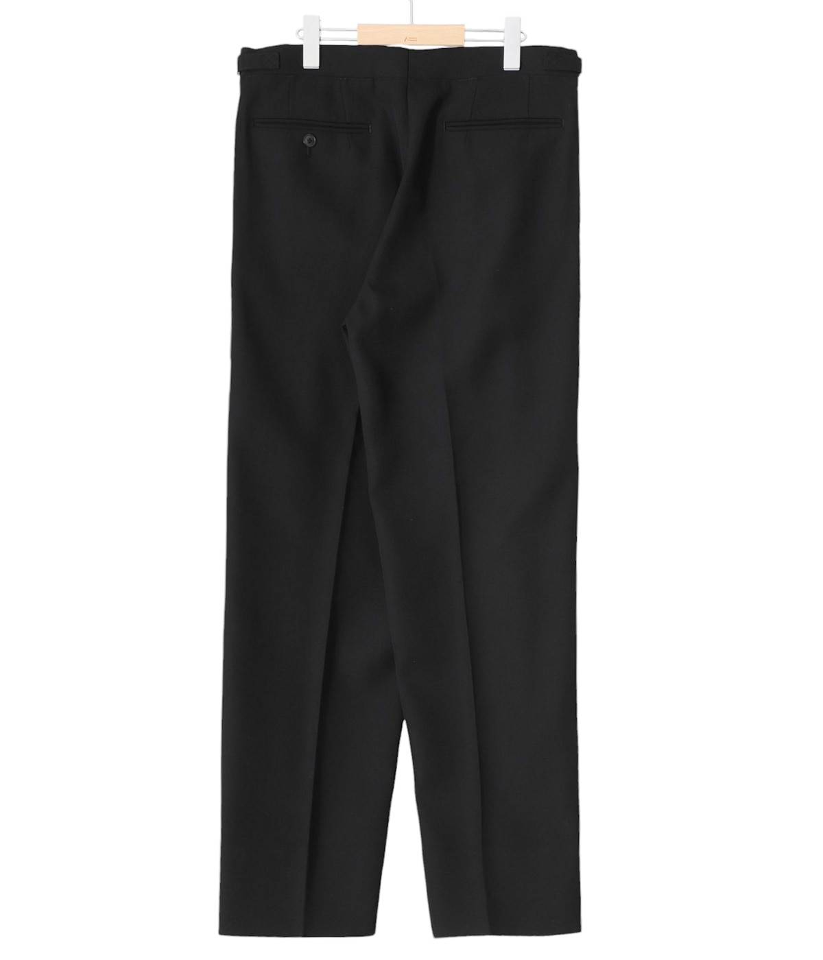 Aaron Gabardine Black | HEUGN(ユーゲン) / パンツ スラックス