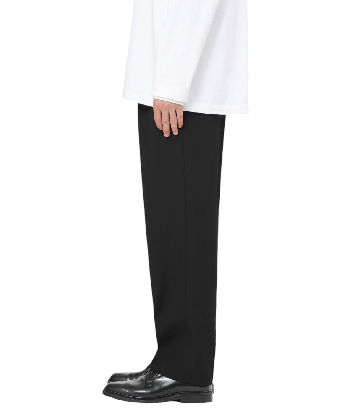 パンツ HEUGN Aaron sideadjust WidestraightPANTS HEUGN】Aaron 2p Houndstooth Trousers - HUUKU