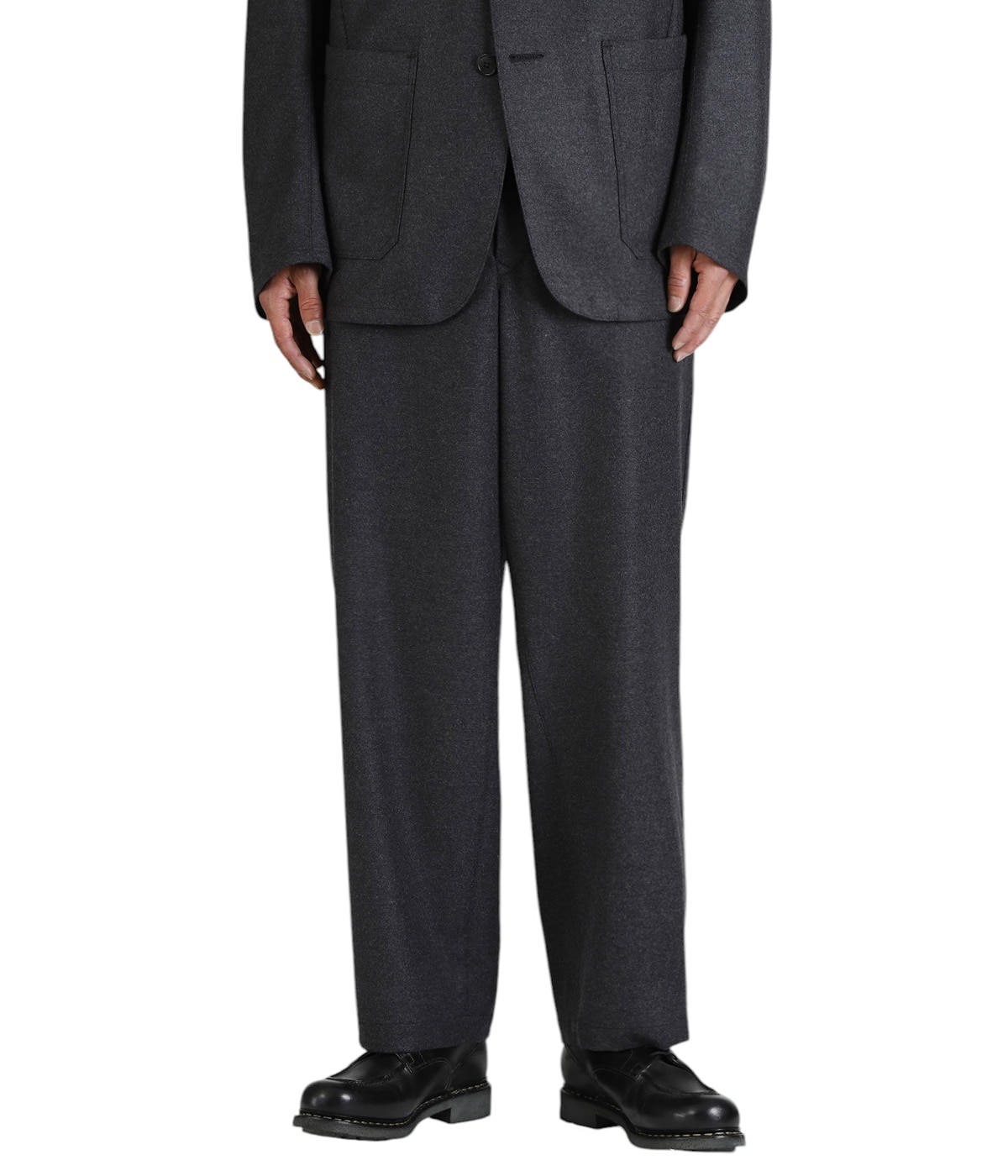 Glad Gray Flannel | HEUGN(ユーゲン) / パンツ スラックス ボトムス