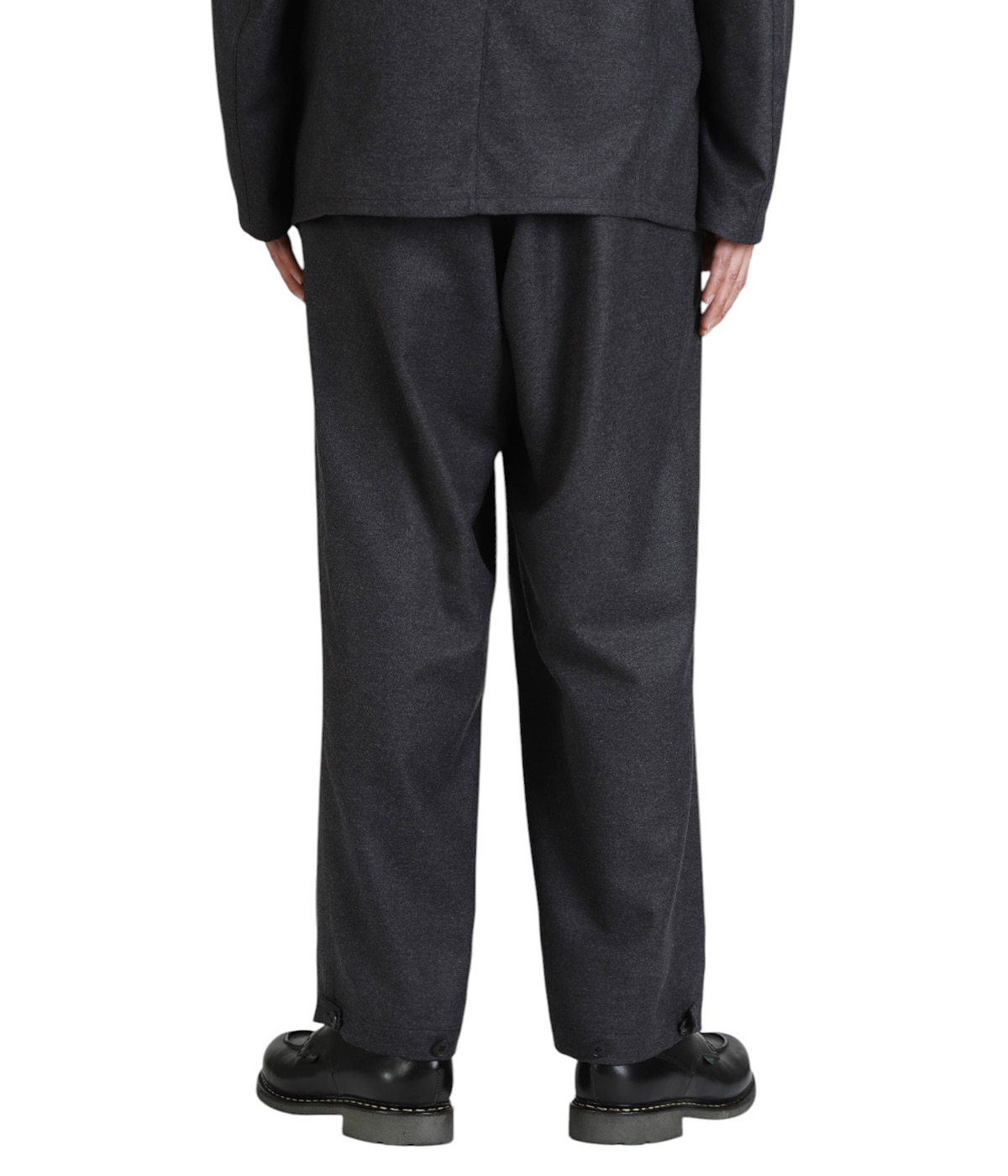 名作 HEUGN ユーゲン TROUSER 009 FLANNEL e Glad Gray Flannel | HEUGN(ユーゲン) / パンツ スラックス