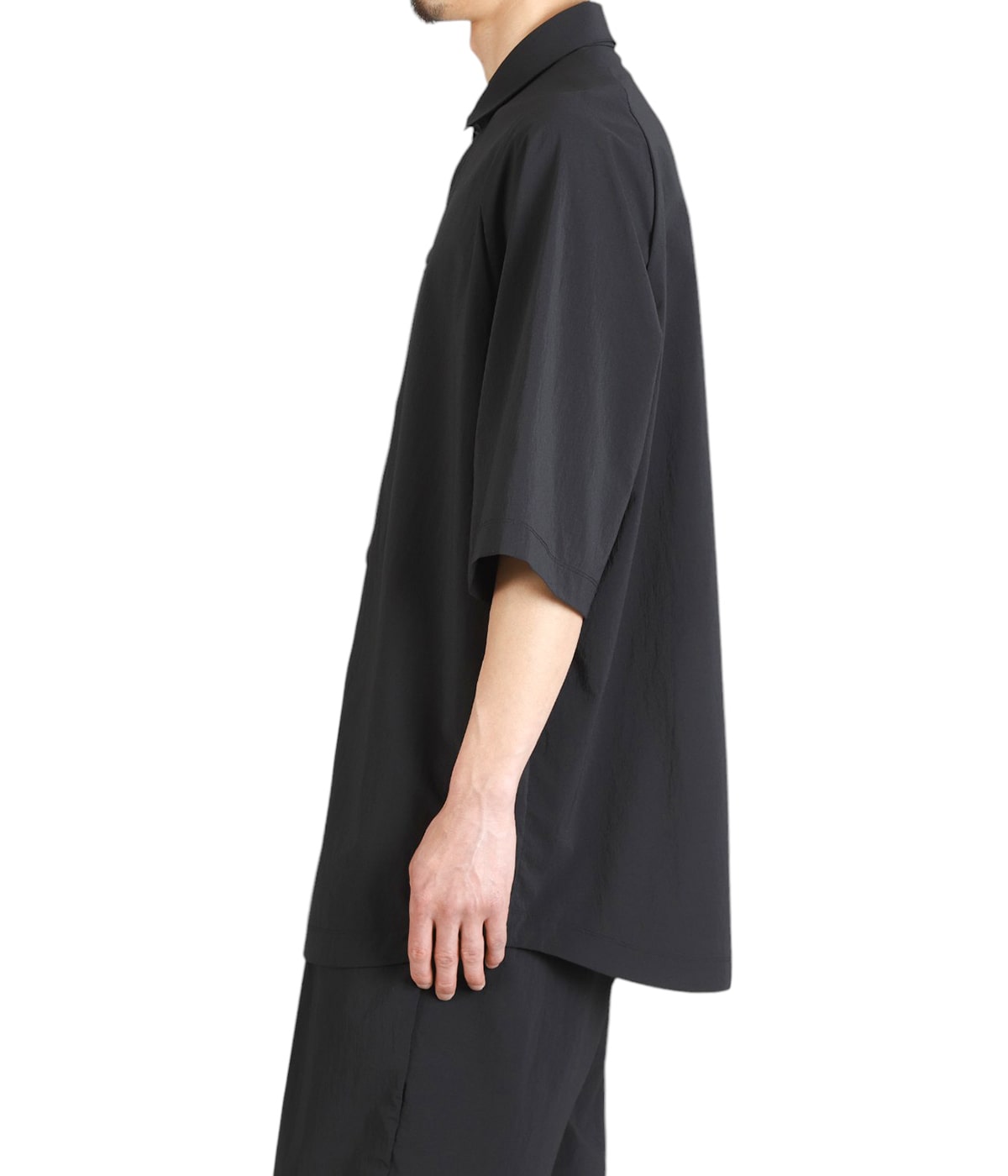 4 黒 TEATORA CARTRIDGE SHIRT S/S DR テアトラ CARTRIDGE SHIRT S/S DR | TEATORA(テアトラ) / トップス 半袖