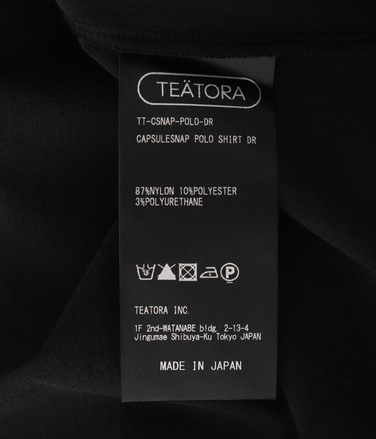 CAPSULESNAP POLO SHIRT DR | TEATORA(テアトラ) / トップス