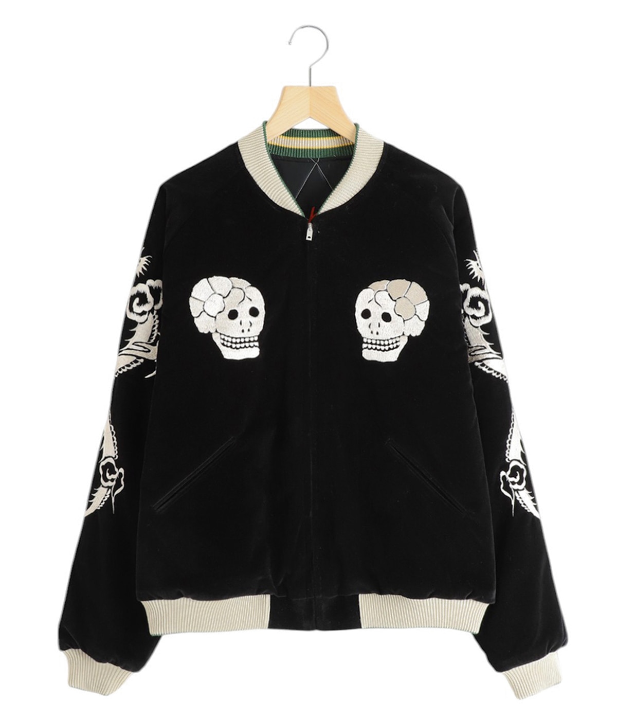 Mid 1950s Style Velveteen Souvenir Jacket “SPIDERWEB, SNAKE