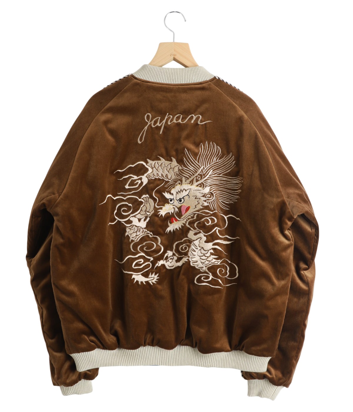 VELVETEEN QUILT SUKA “WHITE DRAGON“×“BLACK EAGLE“ | TAILOR TOYO