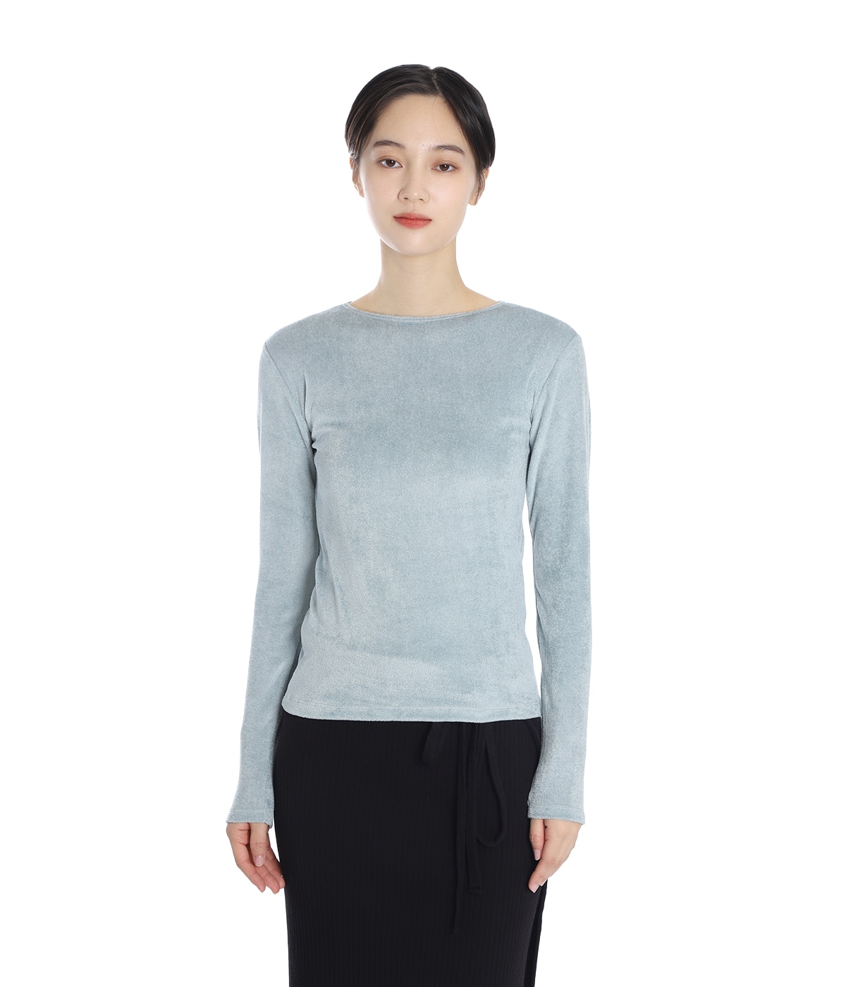 【新品】BASERANGE OMO LONG SLEEVE トップス M Baserange【ベースレンジ】 Omo long sleeve tee 