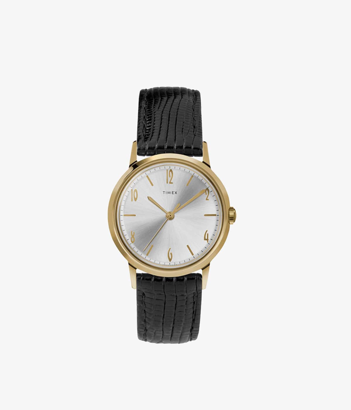 【美品】TIMEX マリーン　稼働　腕時計 WR50M ブラックレザー 2410261624513.jpg