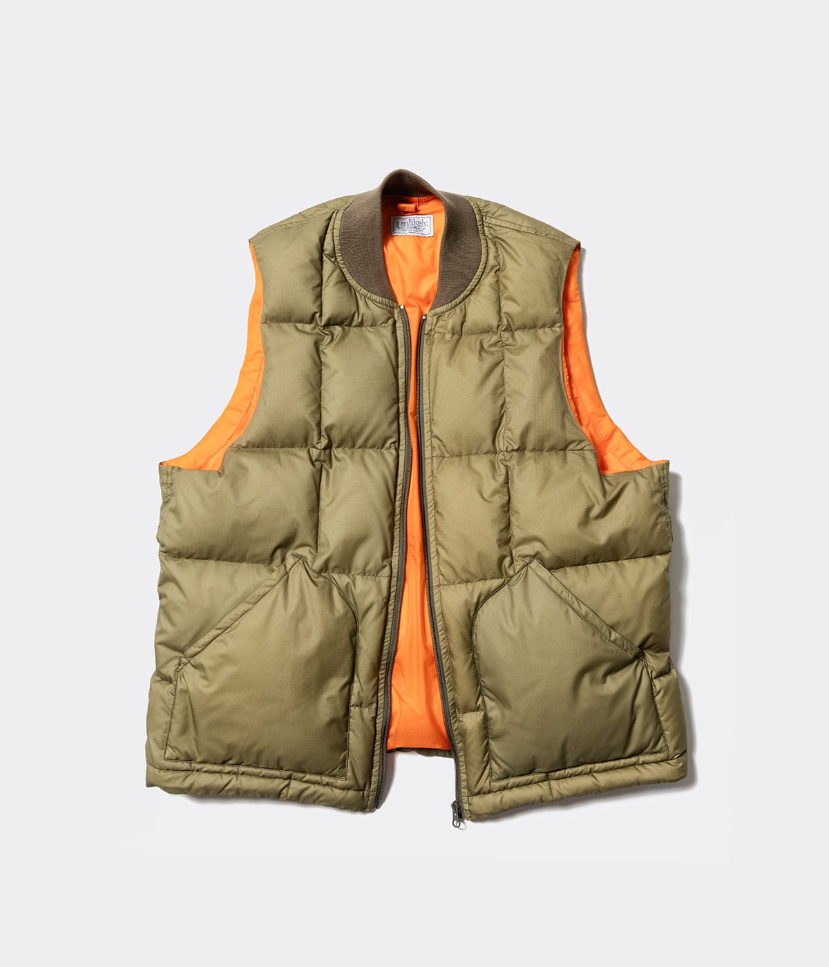 unlikely アンライクリー　シンプルダウンベスト　サイズL Simple Down Vest - Unlikely (アンライクリー) - outer