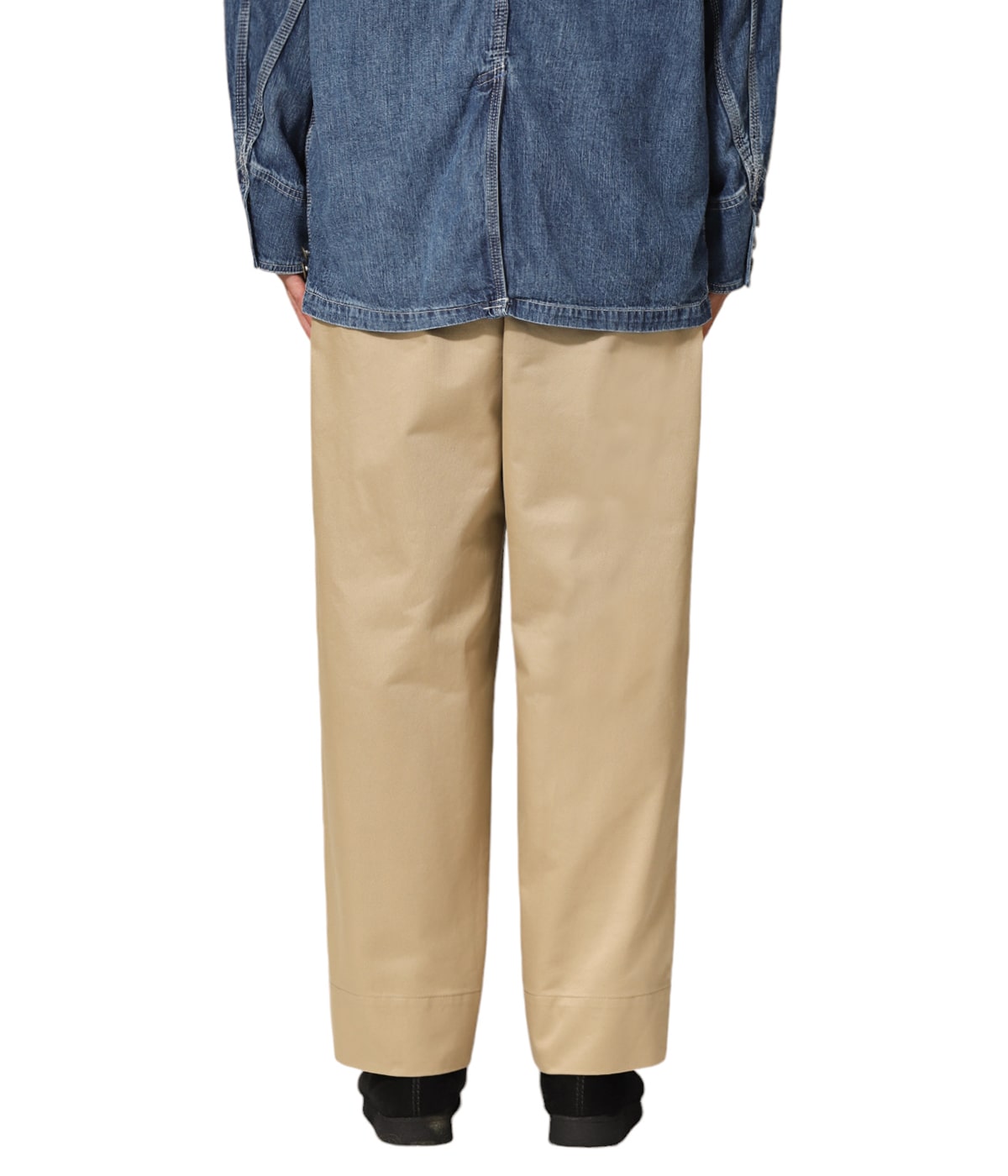 パンツ Unlikely Sawtooth Flap 2P Trousers 2025 Unlikely Sawtooth Flap 2P Trousers Twill – unexpected store