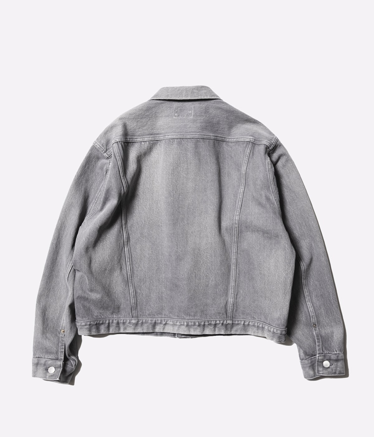 Unlikely Time Travel Trucker Jacket Gray Denim | Unlikely