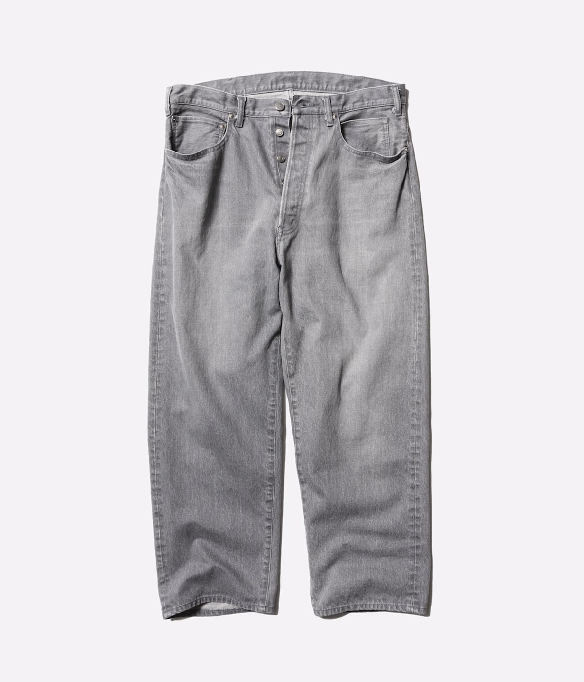 Unlikely Time Travel Jean Wide Gray Denim | Unlikely(アンライ