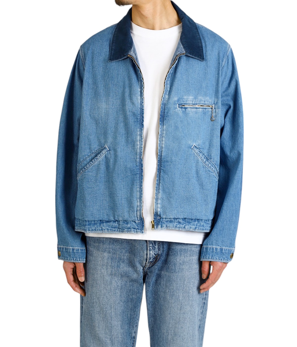 ジャケット・アウター Unlikely Californian Work Jacket Denim Unlikely Californian Work Jacket Denim[Indigo] | 1LDK (ワン