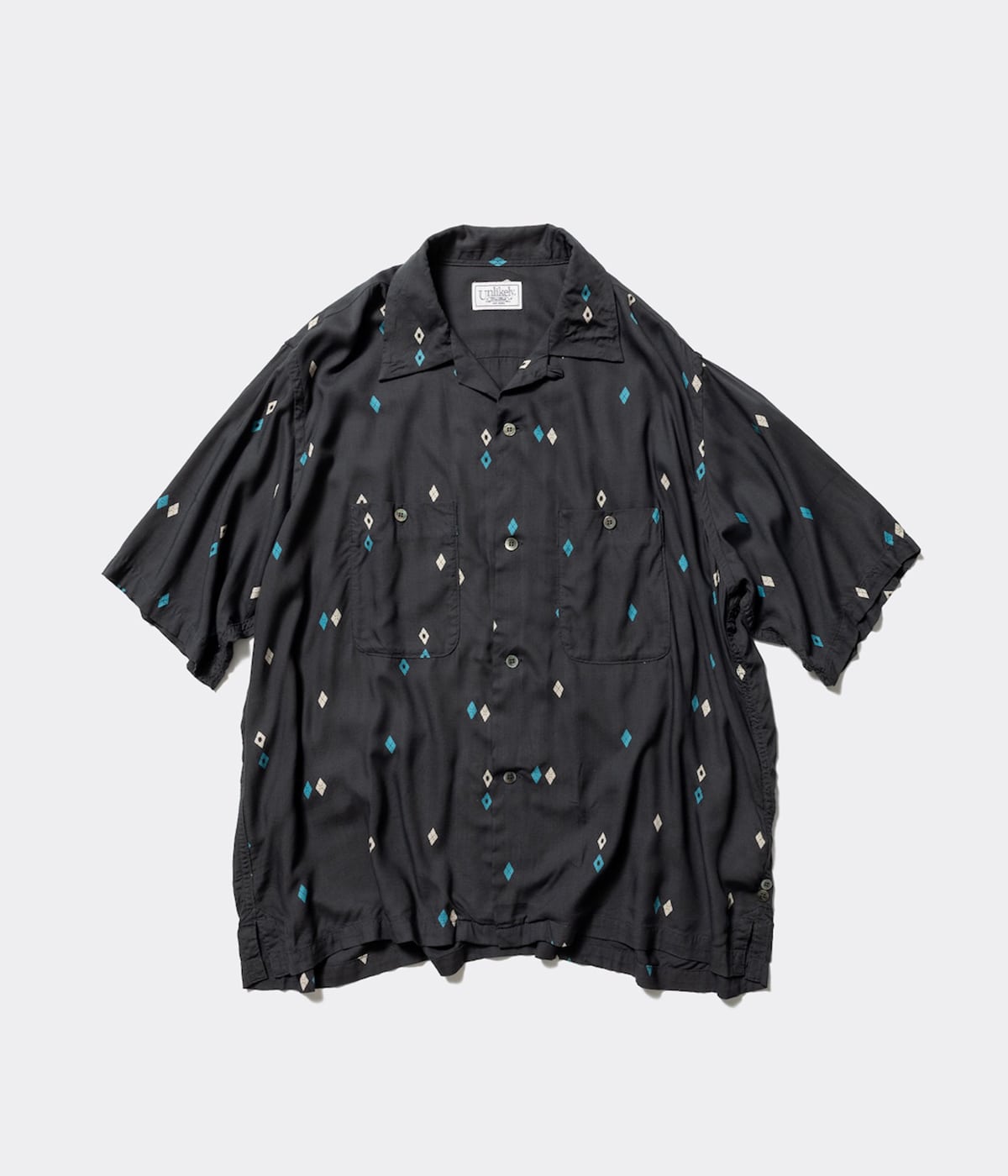 Unlikely Rayon Shirts S/S Argyle | Unlikely(アンライクリー