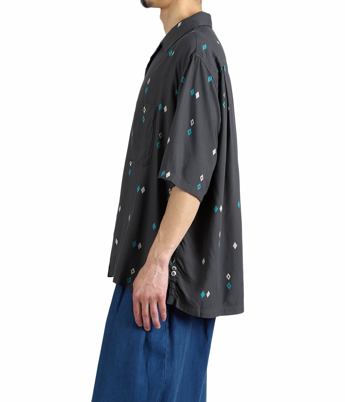 Unlikely Rayon Shirts S/S Argyle | Unlikely(アンライクリー