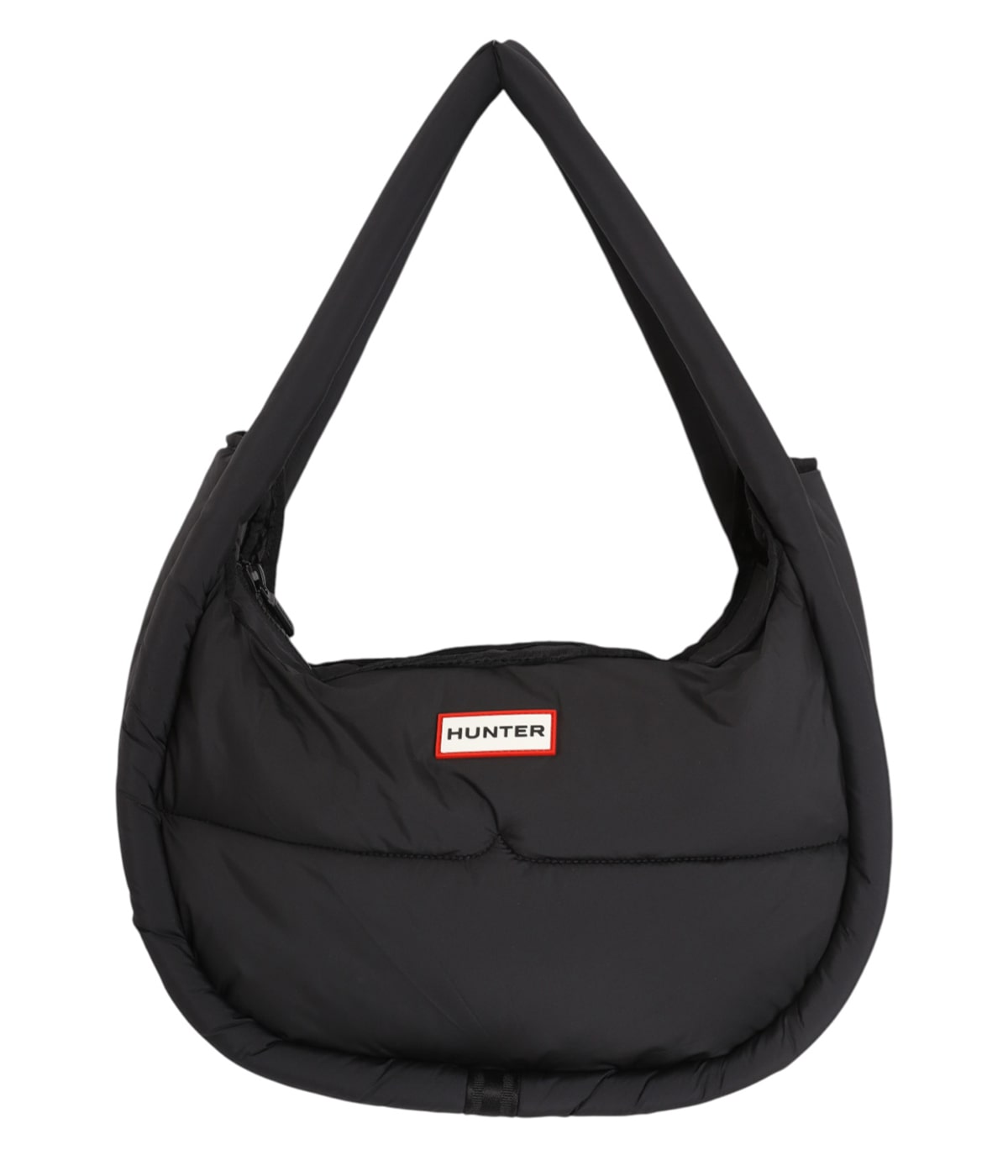 HUNT☆Framed Puffer Large Hobo - Black FRAMED PUFFER LARGE HOBO | HUNTER(ハンター) / バッグ トート