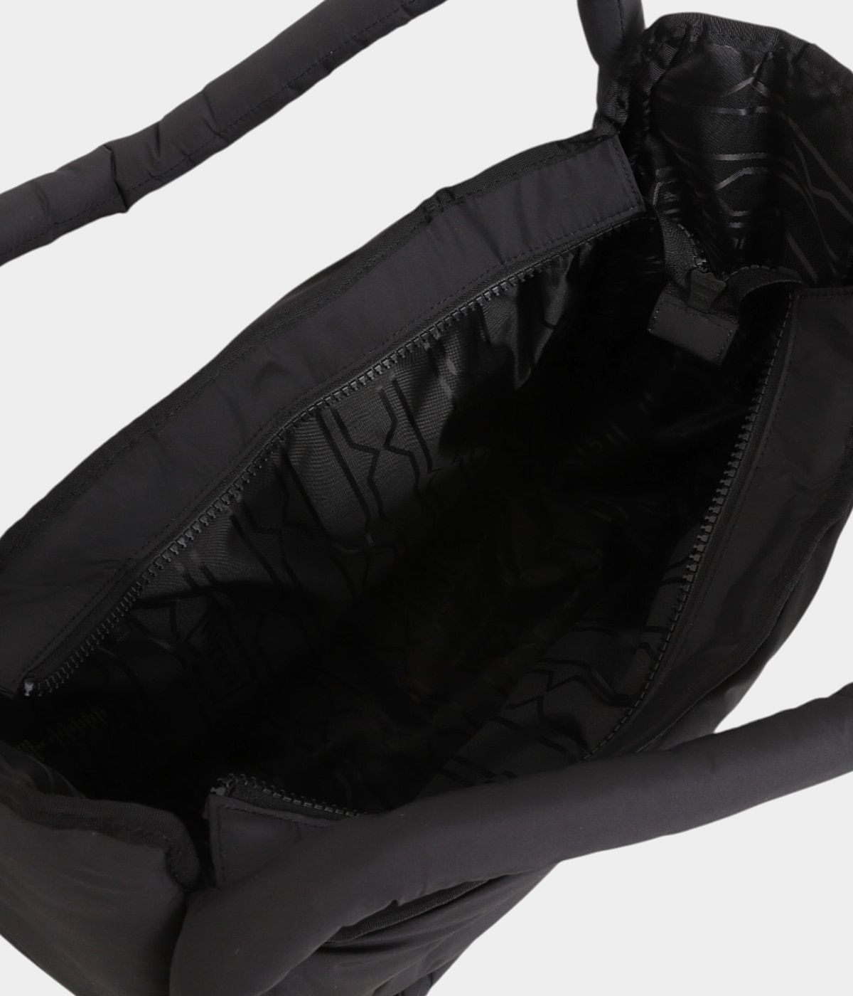 HUNT☆Framed Puffer Large Hobo - Black FRAMED PUFFER LARGE HOBO | HUNTER(ハンター) / バッグ トート