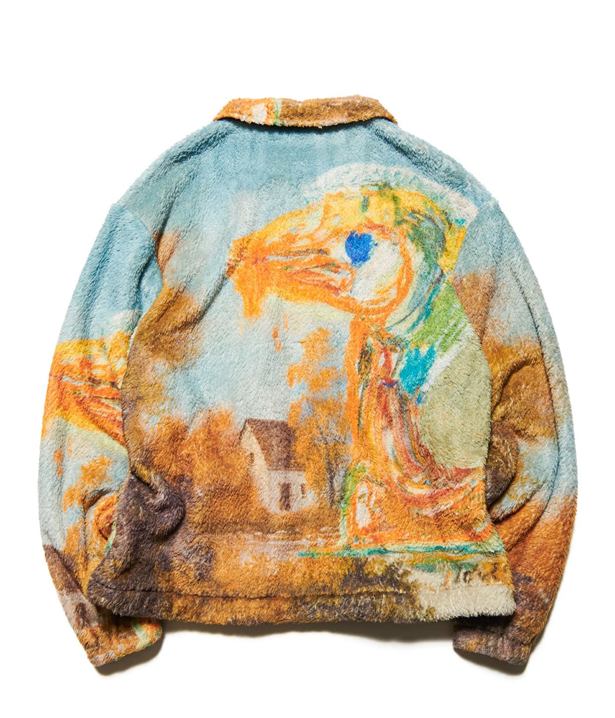 ASGER JORN : PAINTING FLEECE BLOUSON | uniform experiment