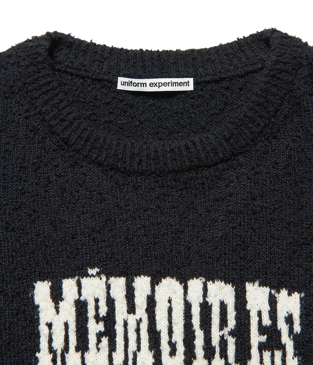 トップス UE ASGER JORN: MEMOIRES JACQUARD KNIT ASGER JORN : MEMOIRES JACQUARD KNIT | uniform experiment
