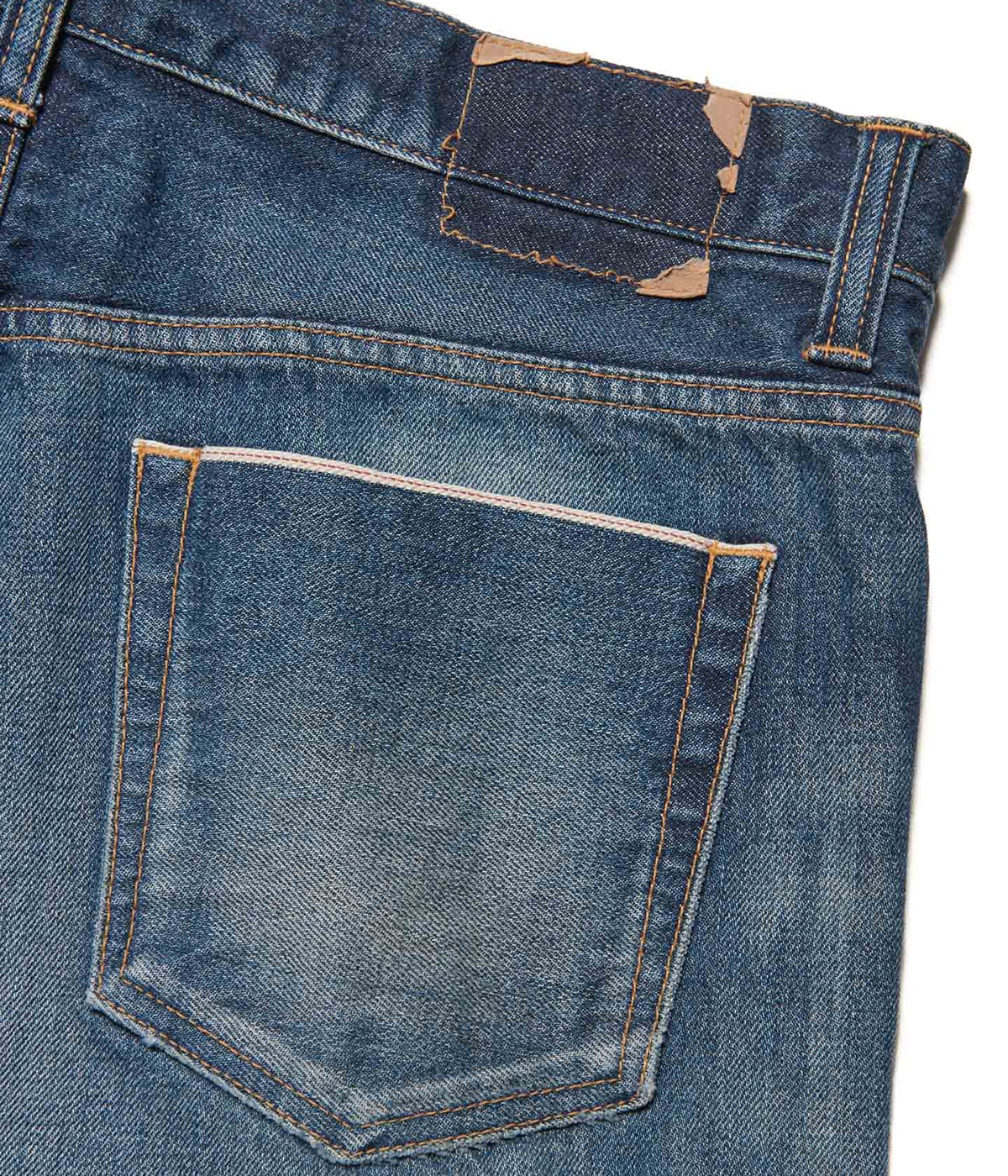 uniform experiment ユニフォームエクスペリメント 20SS パンツ DAMAGED DENIM TAPEREDーFIT JEANS