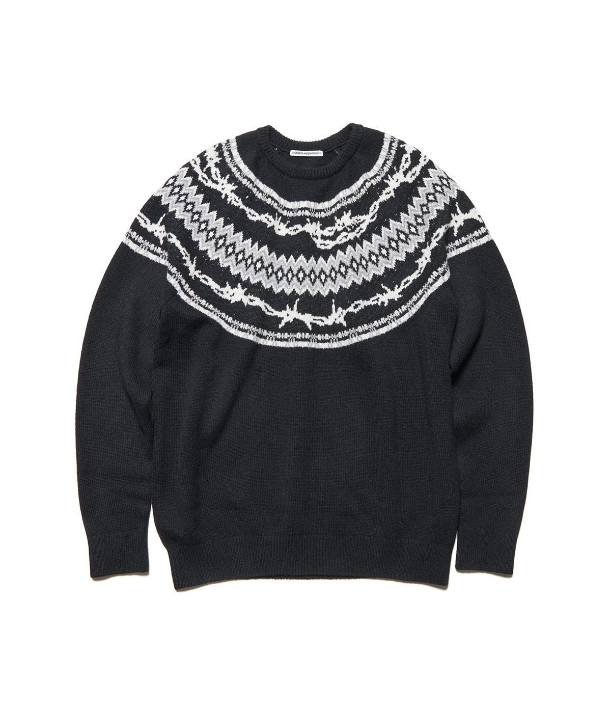 ENTANGLED NORDIC SWEATER | uniform experiment(ユニフォーム