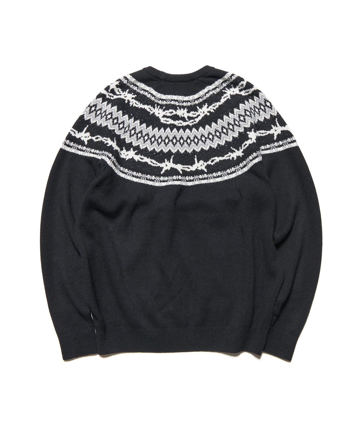 uniform experiment ノルディック モヘアニット サイズ2 2025，最新作 【新品】UNIFORM EXPERIMENT ニット サイズ:2 / 23AW