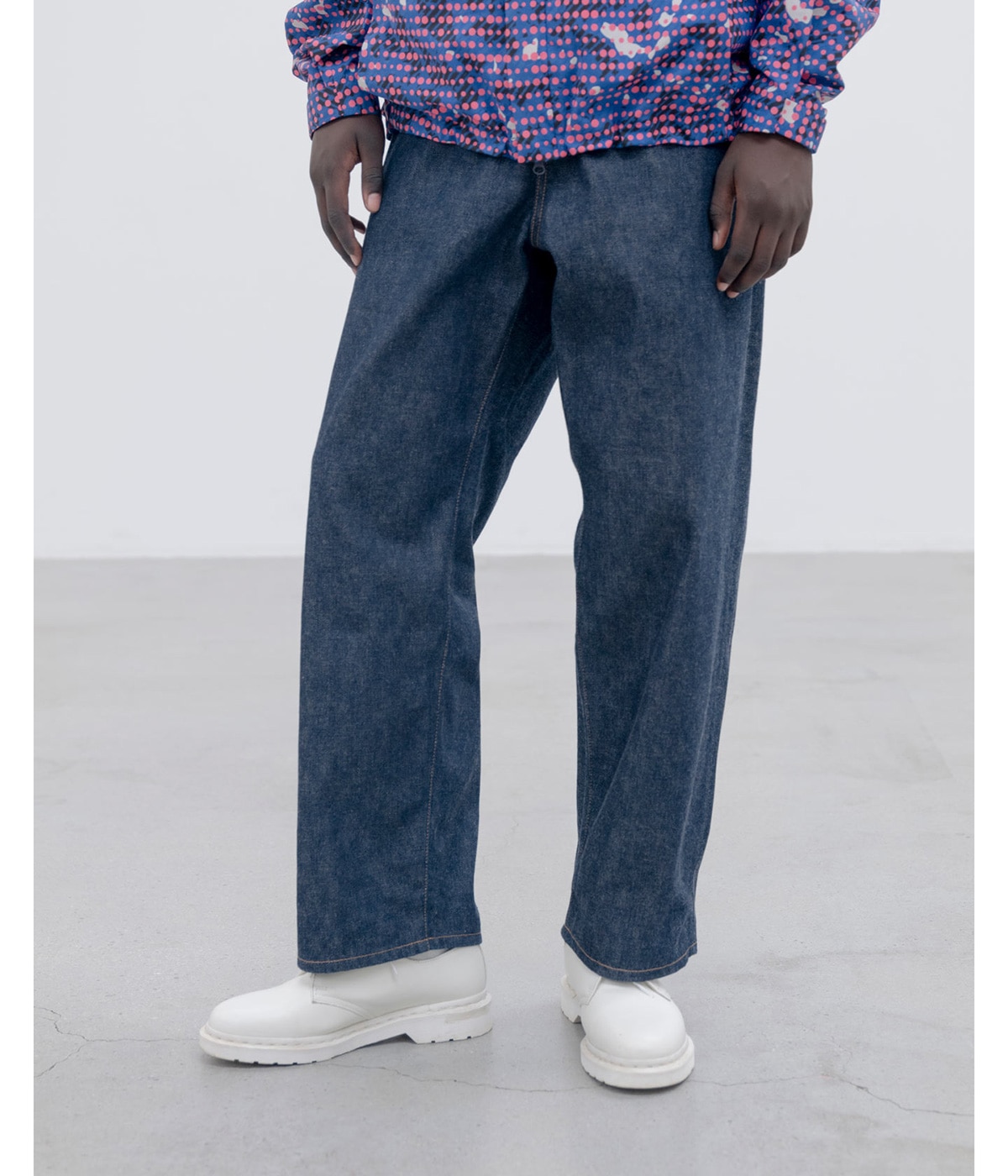 RIGID WIDE-FIT JEANS | uniform experiment(ユニフォーム