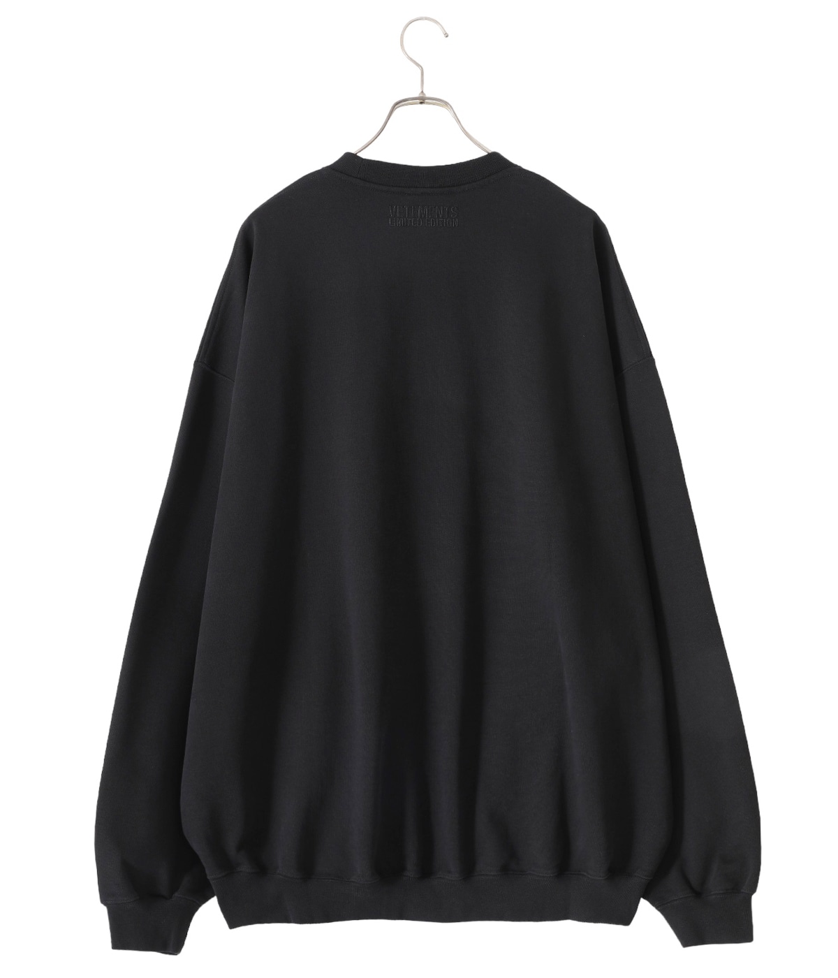 VETEMENTS ブラック スウェット VETEMENTS(ヴェトモン) スウェット・トレーナー(メンズ) - 海外