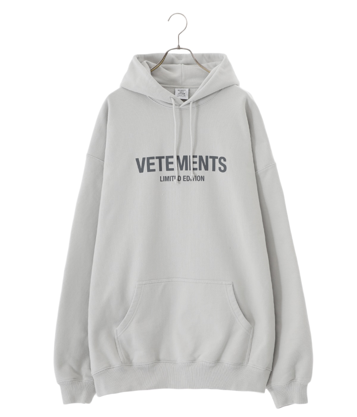 VETEMENTS LIMITED EDITION パーカー フーディー 白 S ホワイト（白）系 S VETEMENTS(ヴェトモン) パーカー・フーディ