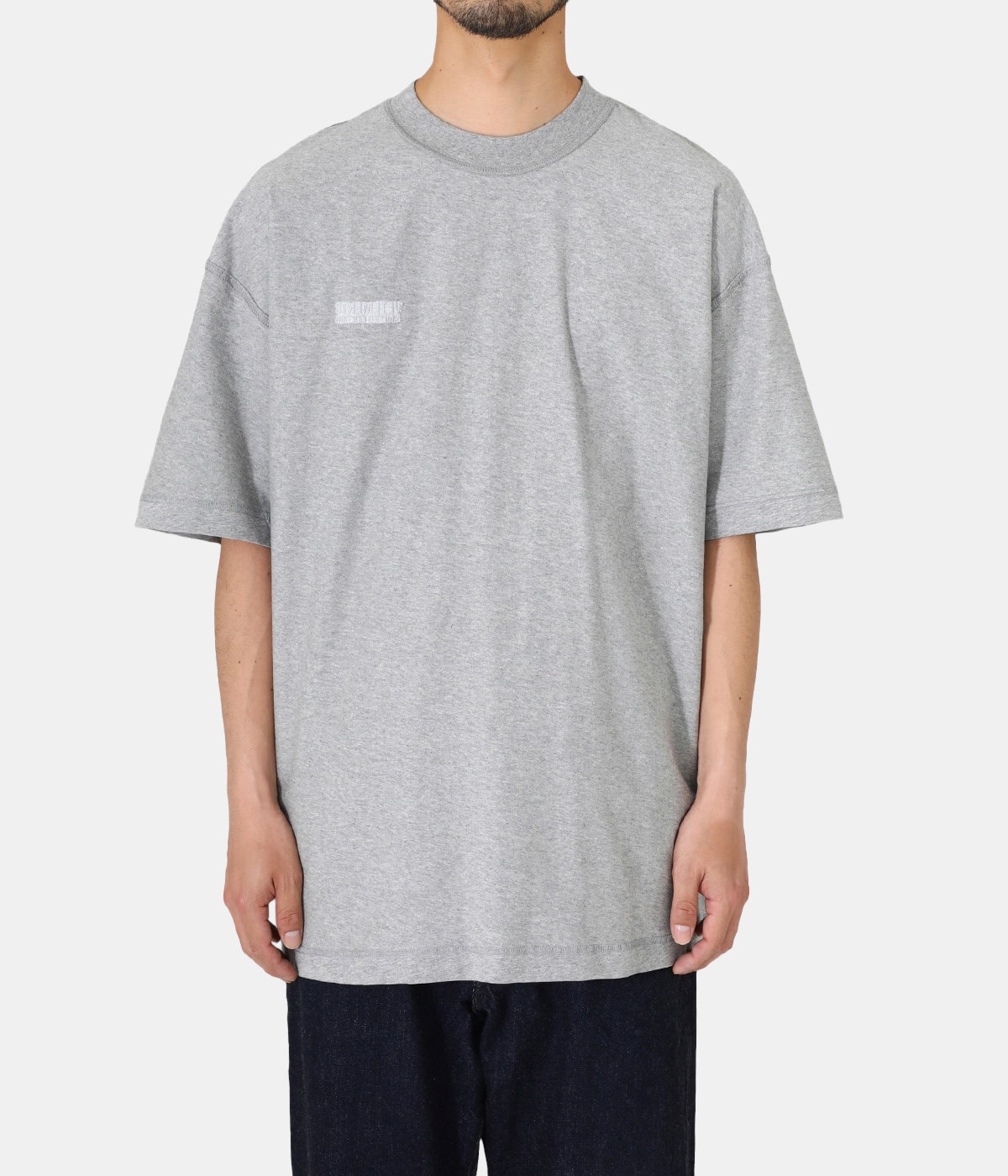 新品 VETEMETS 2023ssインサイドアウトtシャツMサイズ ALL GREY INSIDE-OUT T-SHIRT | VETEMENTS(ヴェトモン