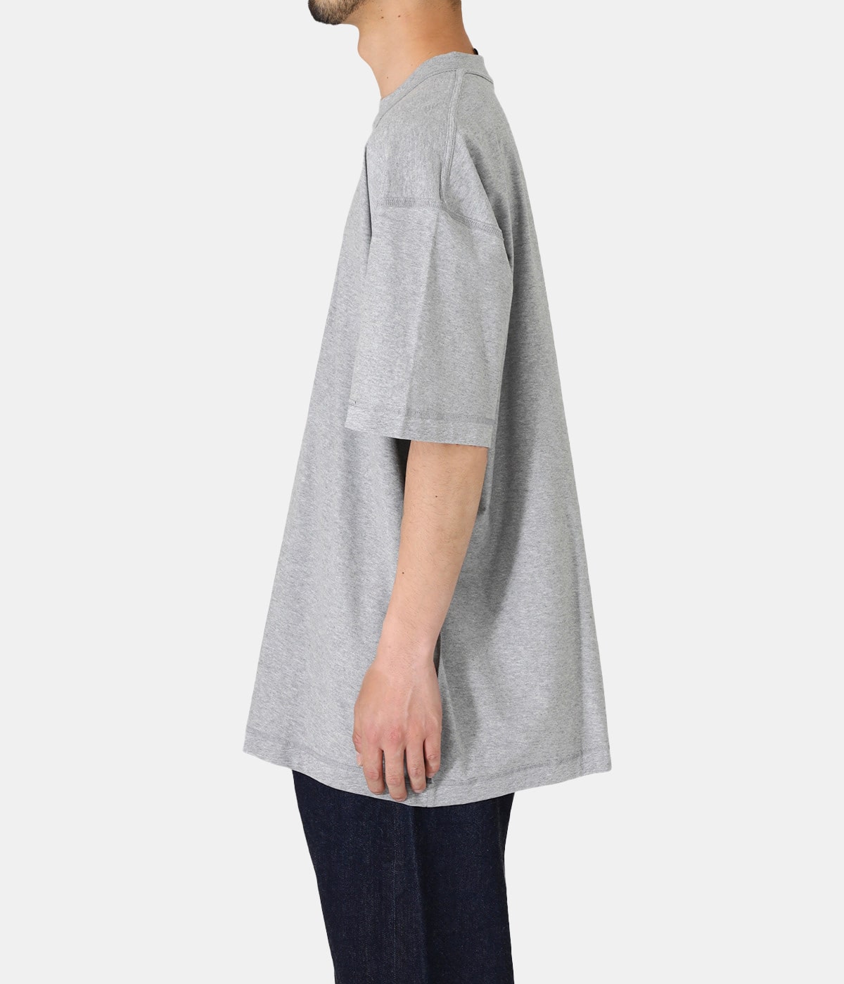 ALL GREY INSIDE-OUT T-SHIRT | VETEMENTS(ヴェトモン