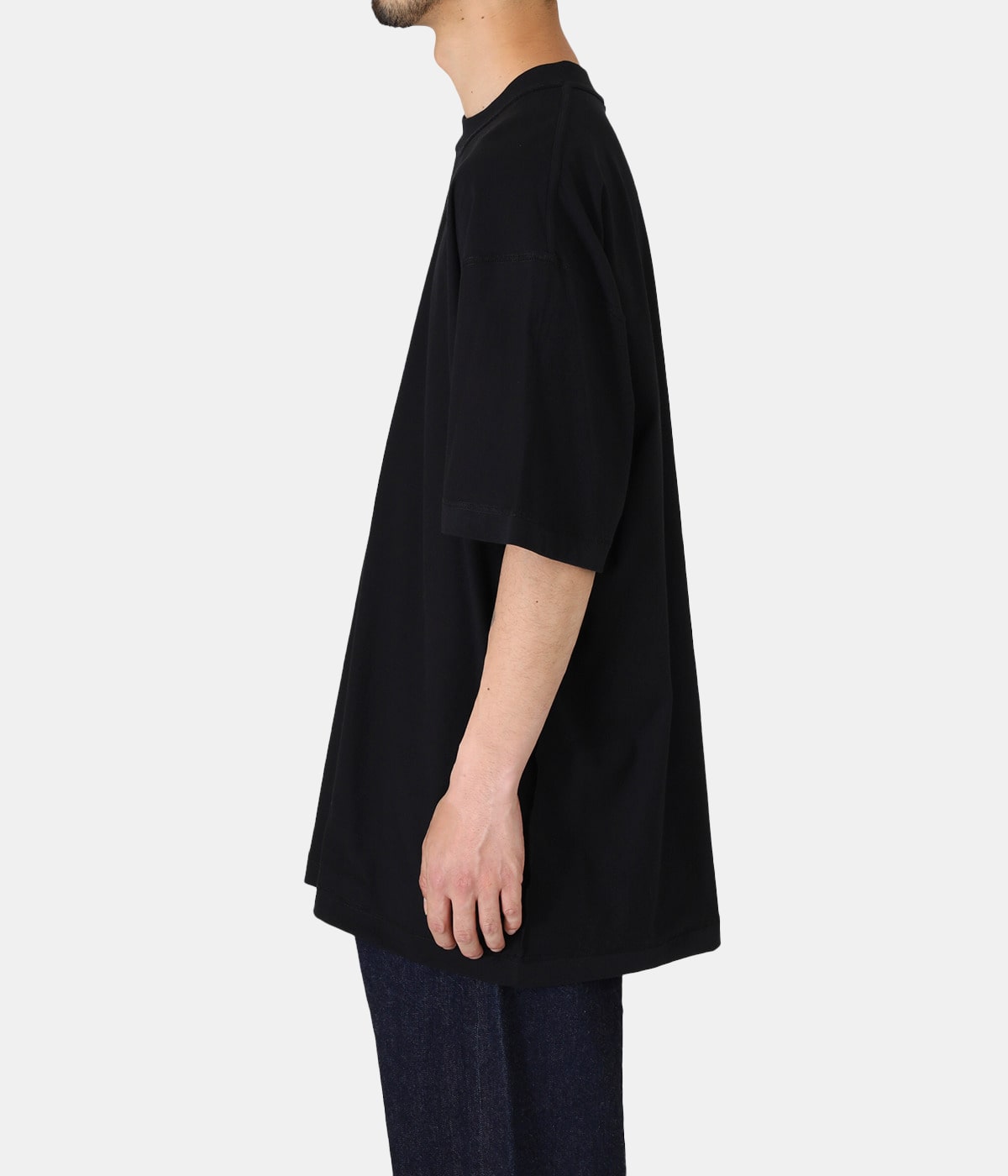 VETEMENTS♡ オールブラックインサイドアウトTシャツ ALL BLACK INSIDE-OUT T-SHIRT | VETEMENTS(ヴェトモン