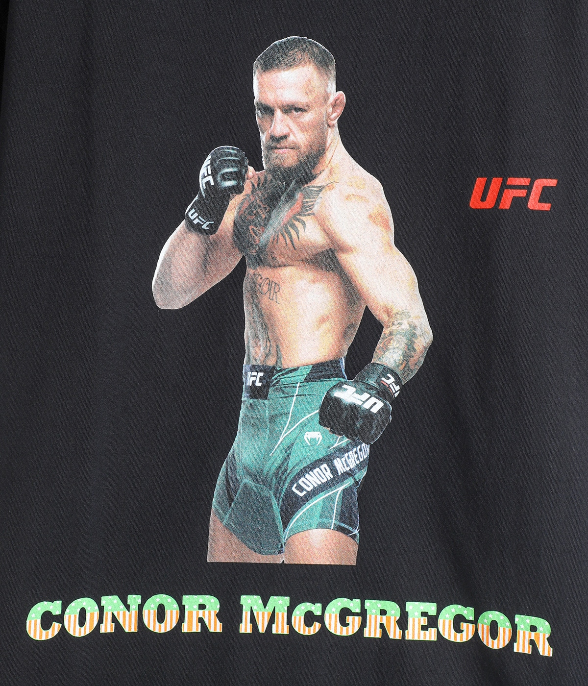 UFC WASHED HEAVY WEIGHT T-SHIRTコナーマクレガー 【公式通販】