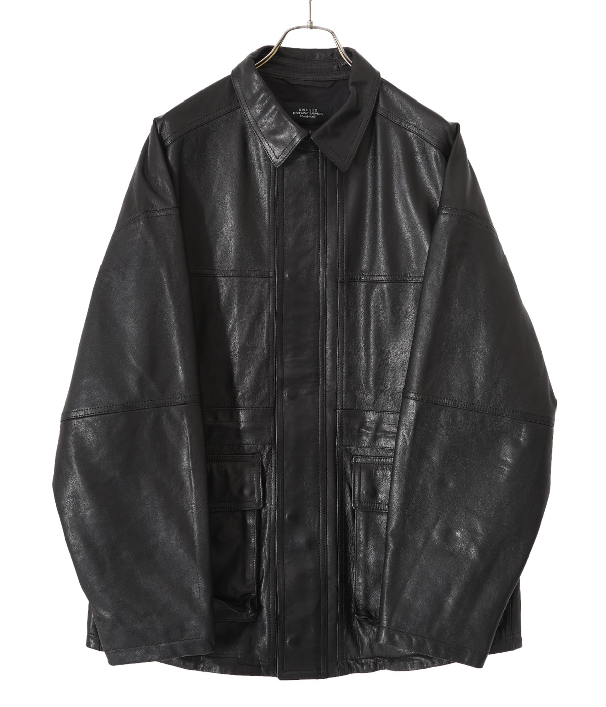 UNUSED アンユーズド レザー プルオーバー ジャケット 黒 UNUSED（アンユーズド）New Arrival / スタッフブログ - ARKnets