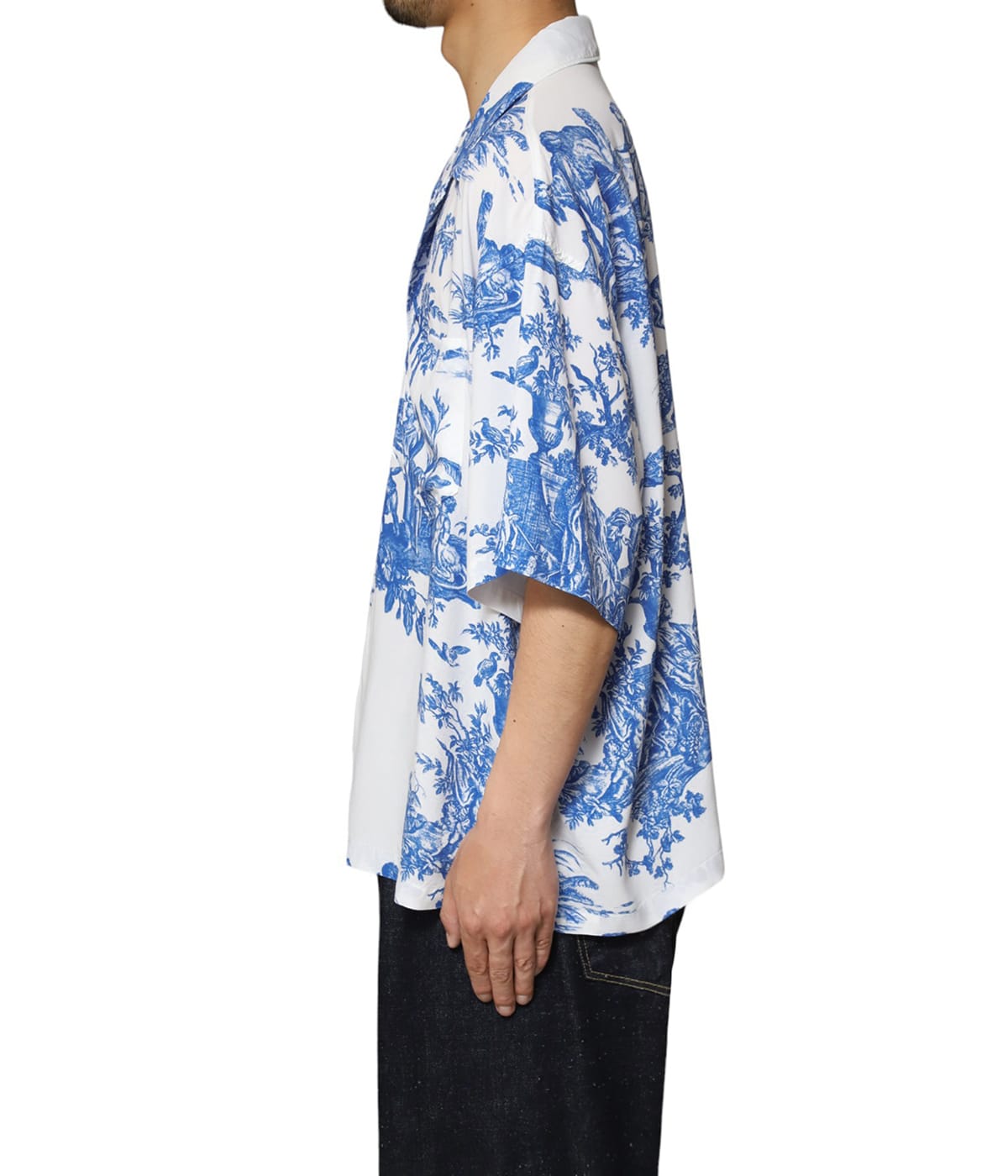 本日限定unused レースアップノーカラージャケット　4 XL アンユーズド 本日限定unused レースアップノーカラージャケット 4 XL アン