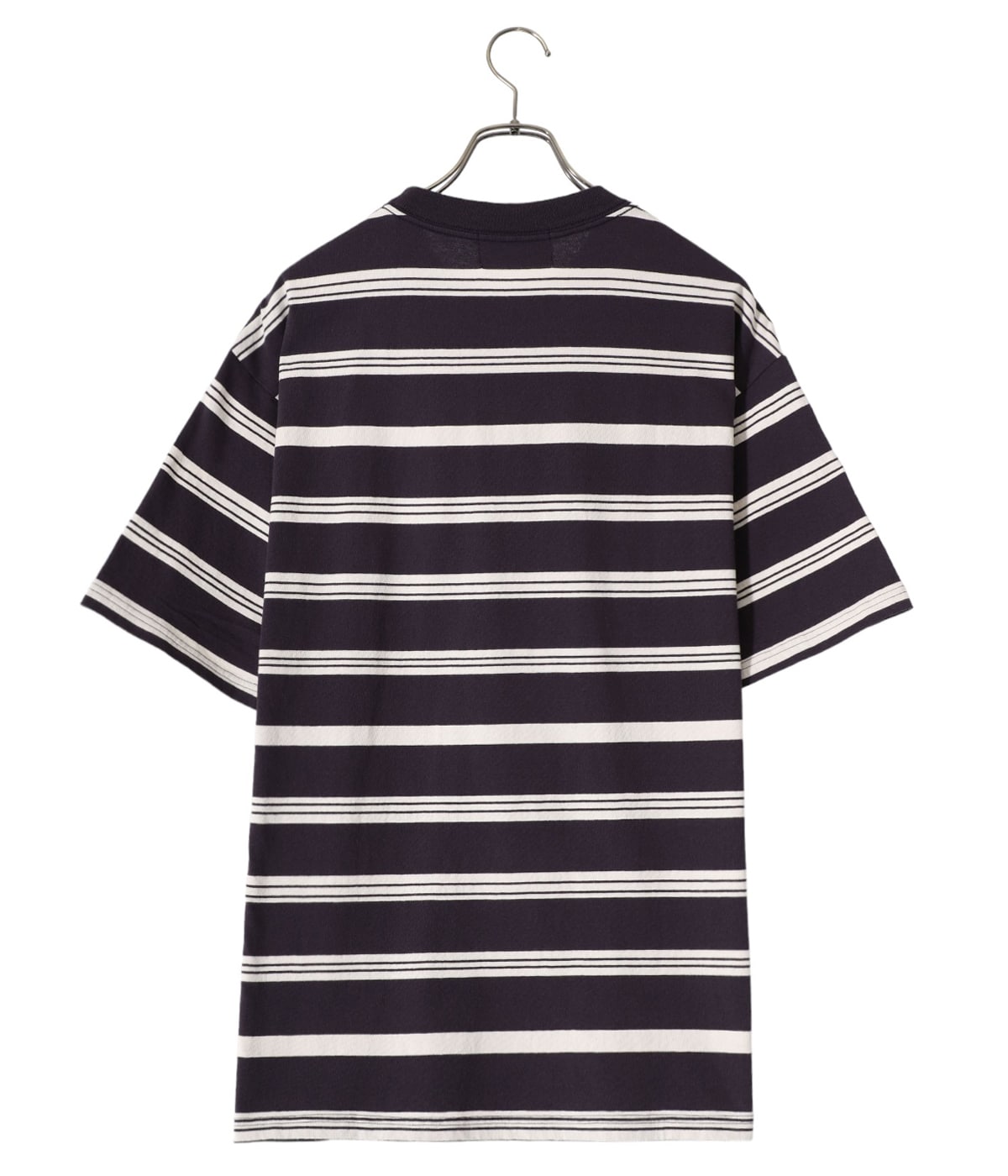Border short sleeve T-shirt | UNUSED(アンユーズド
