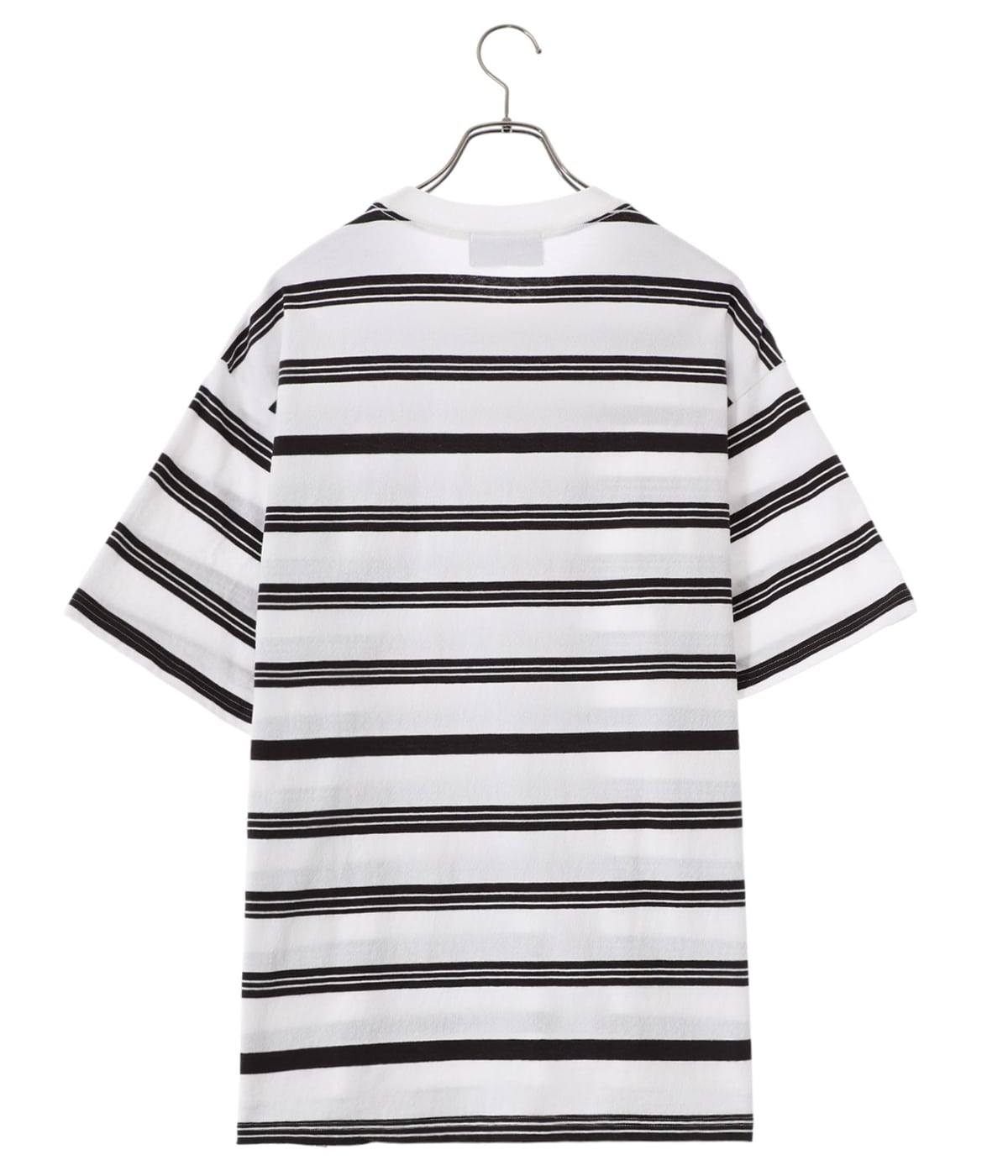 Border short sleeve T-shirt | UNUSED(アンユーズド