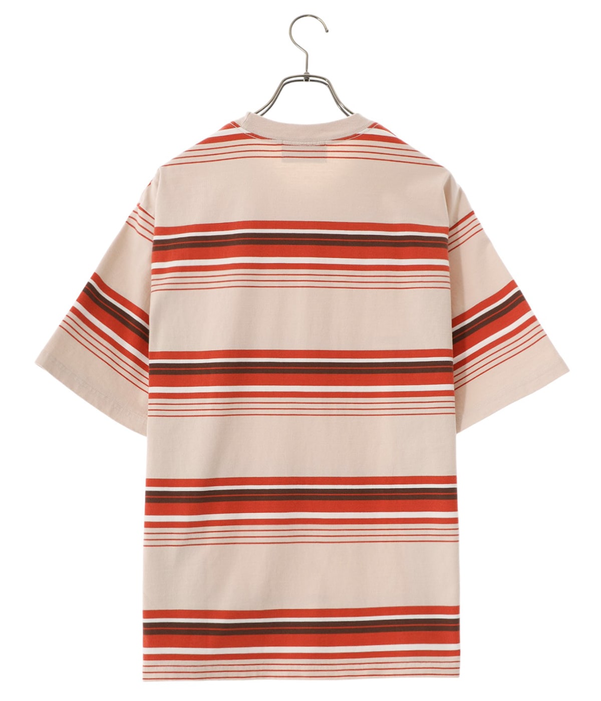 Border short sleeve T-shirt | UNUSED(アンユーズド