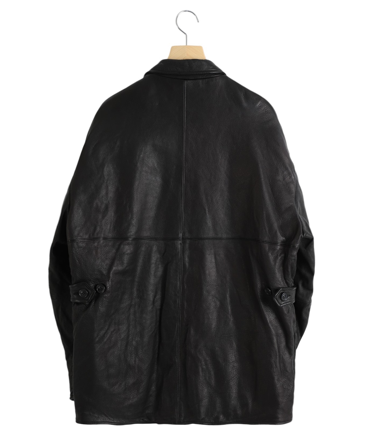 Leather car coat | UNUSED(アンユーズド) / アウター レザー