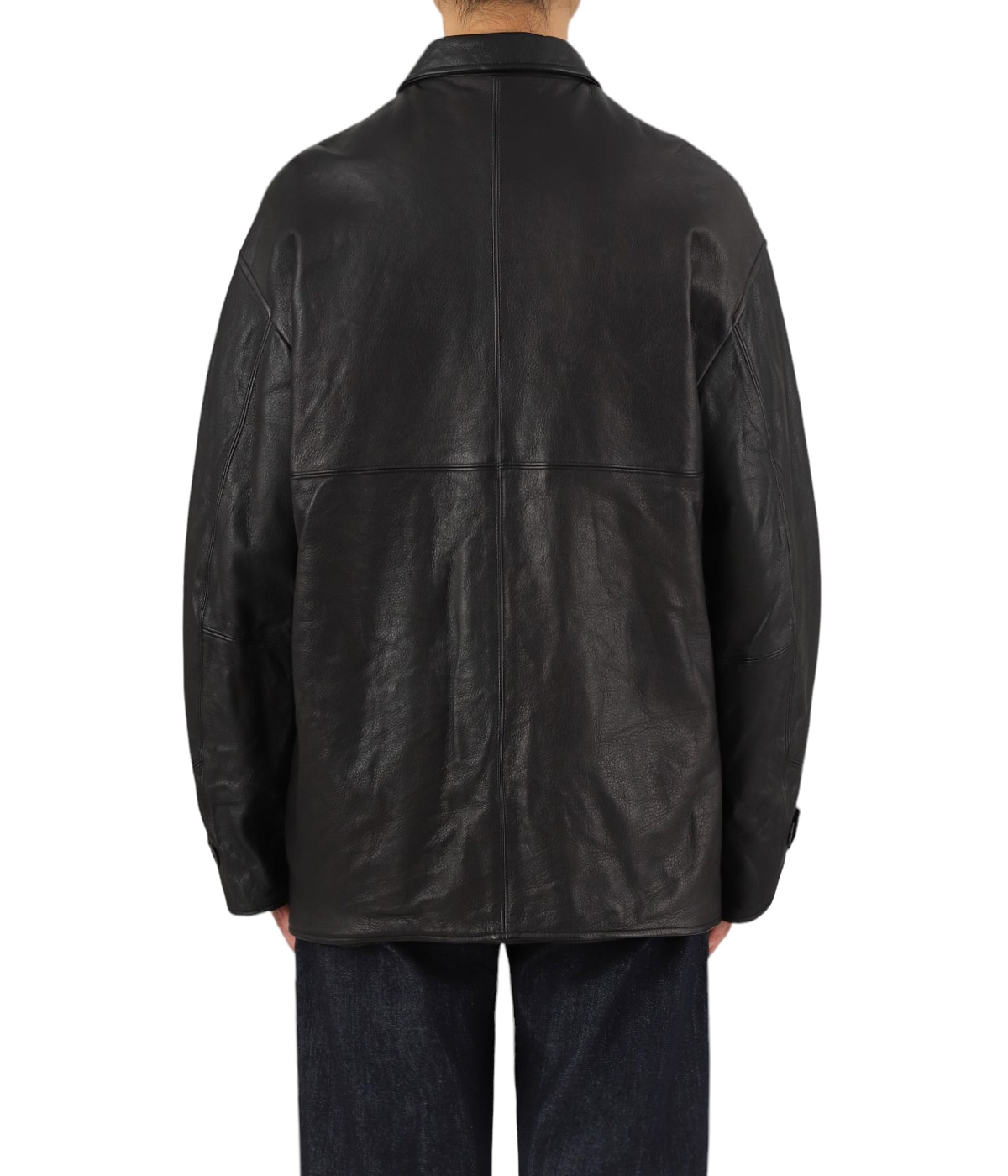 Leather car coat | UNUSED(アンユーズド) / アウター レザー