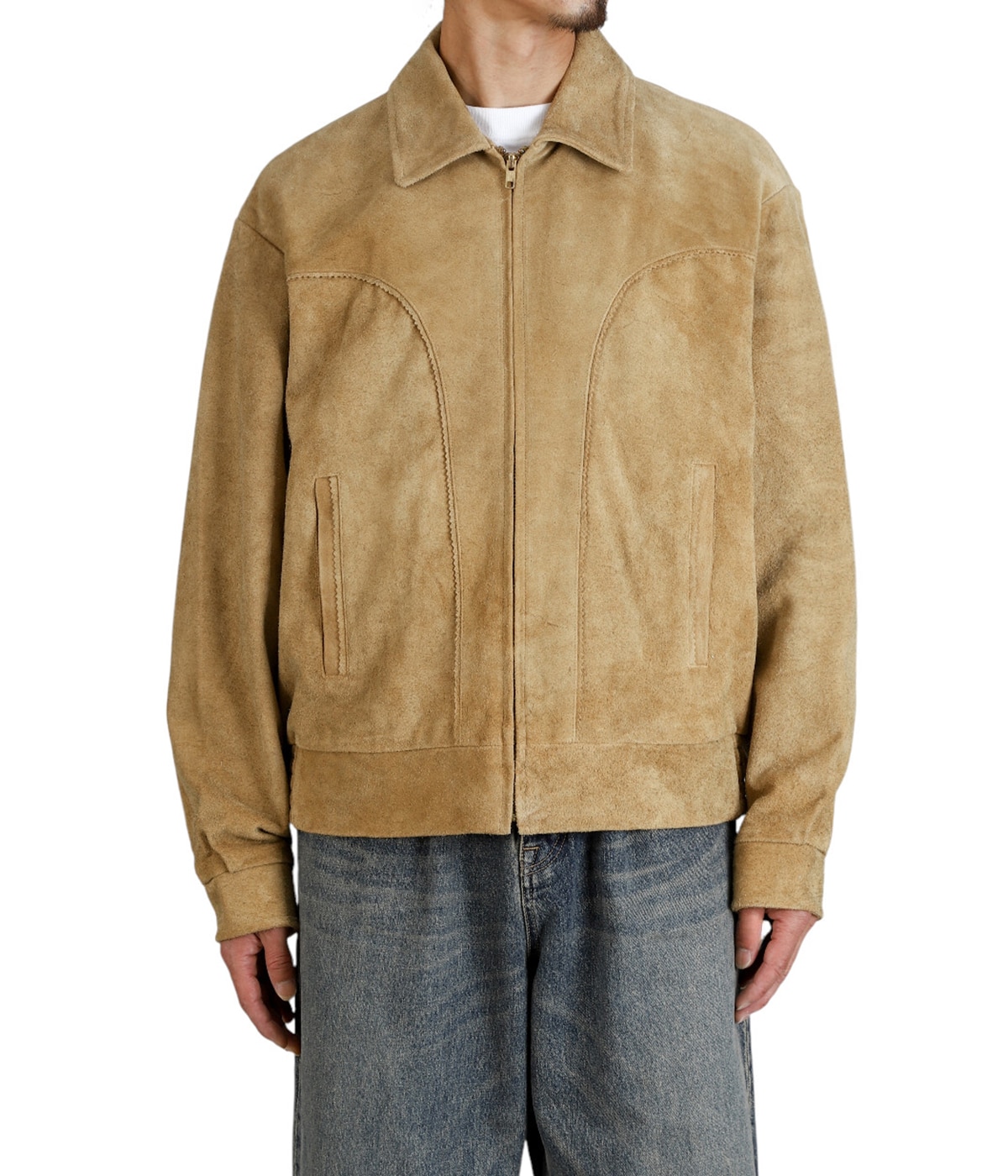 アンユーズド　レザー　スエードジャケット　サイズ2 Suede jacket | UNUSED(アンユーズド) / アウター レザー