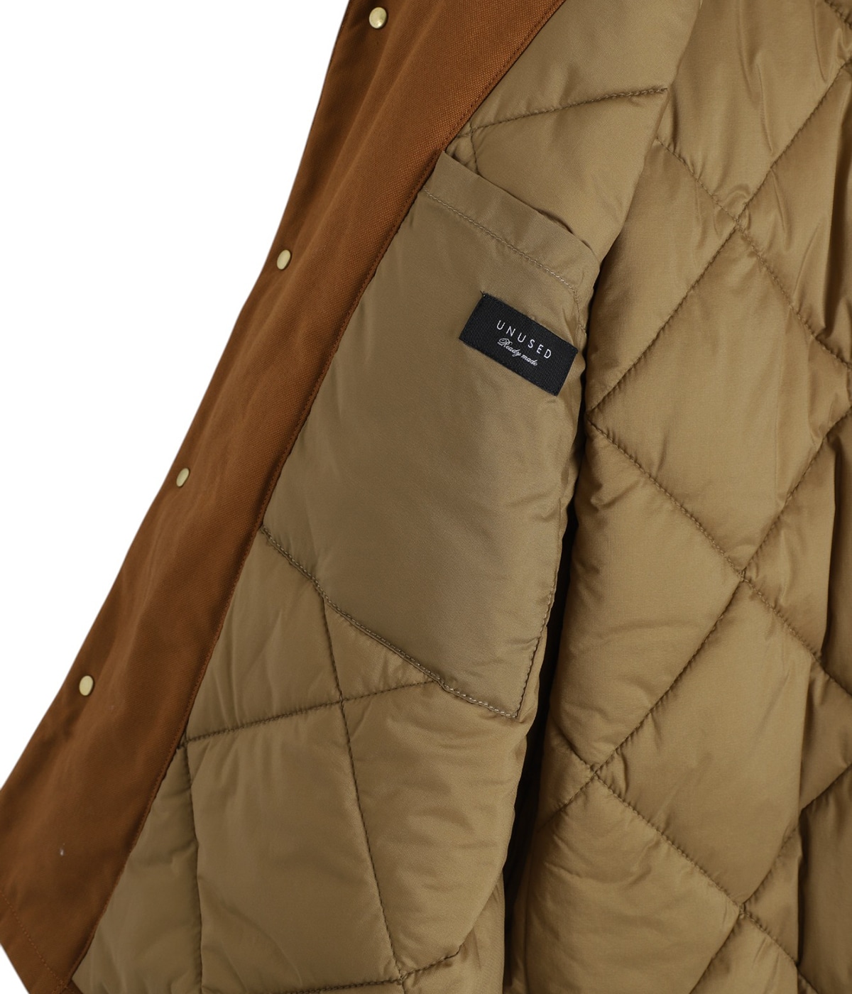 ジャケット・アウター 25aw UNUSED US2521 UNUSED(アンユーズド)】US2521 Padded duck jacket (US2521
