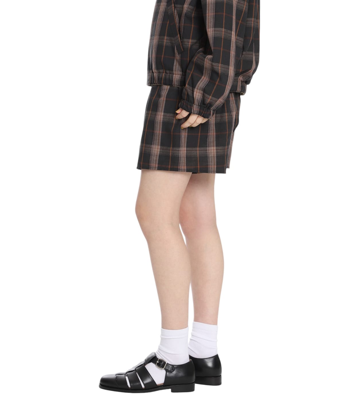レディース】PLAID TRUNK SHORTS | FUMIKA_UCHIDA(フミカ ウチダ