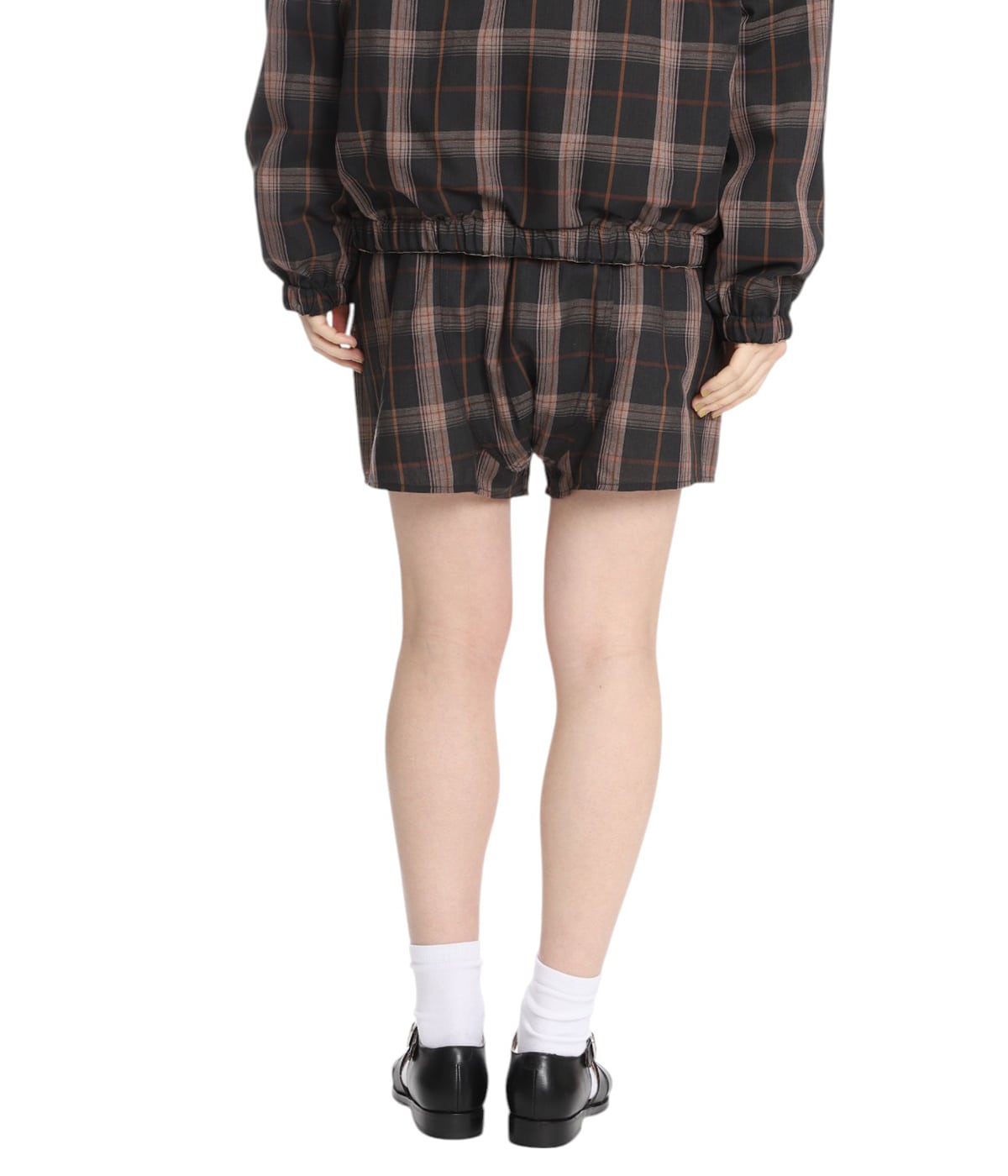FUMIKA UCHIDA PLAID TRUNK SHORTS　36 グリーン FUMIKA UCHIDA / PLAID TRUNK SHORTS / D.GREEN PLAID - 601