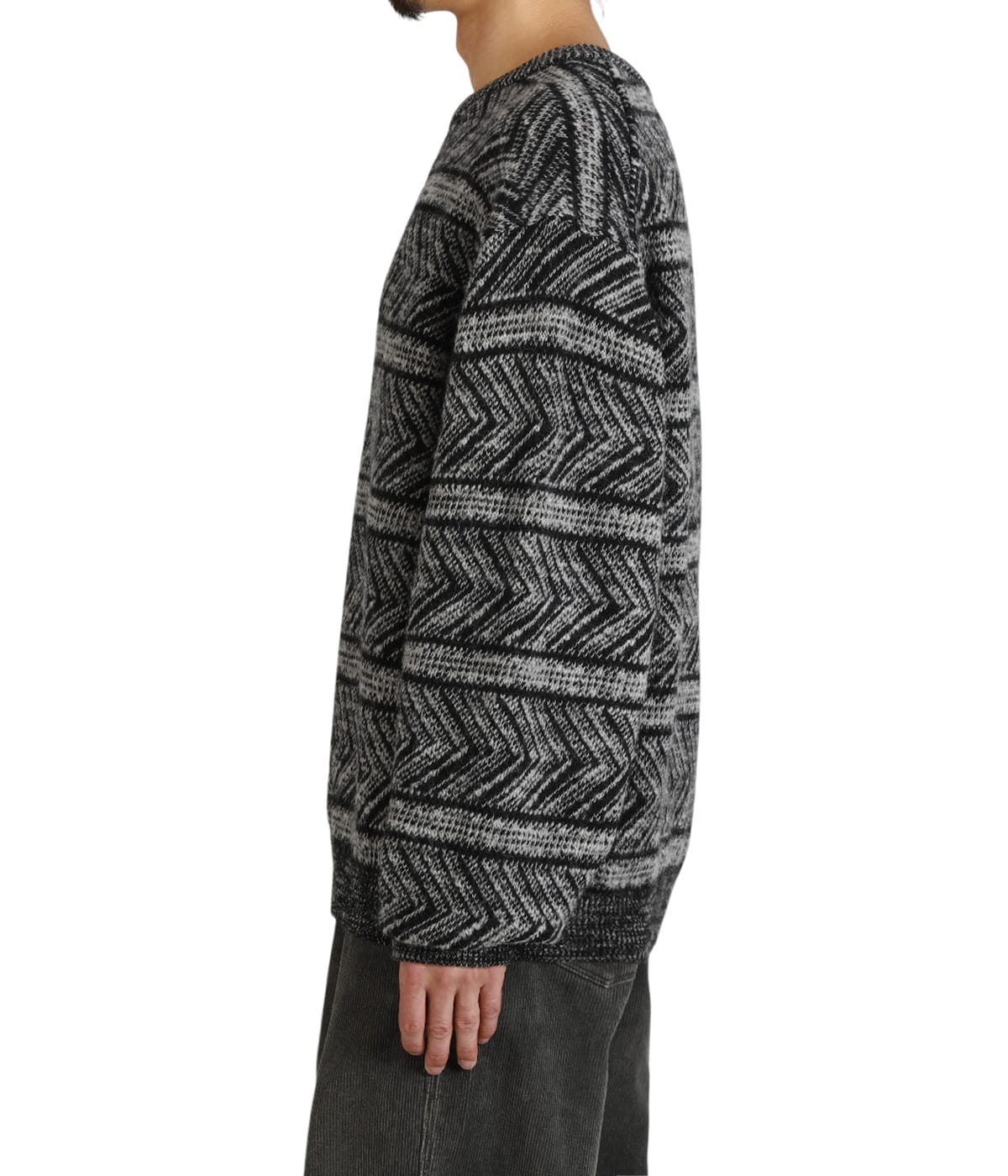 VAINL ARCHIVE ヴァイナルアーカイブ ニットベスト ブラック M VAINL ARCHIVE ヴァイナルアーカイブ ニットベスト ブラック M