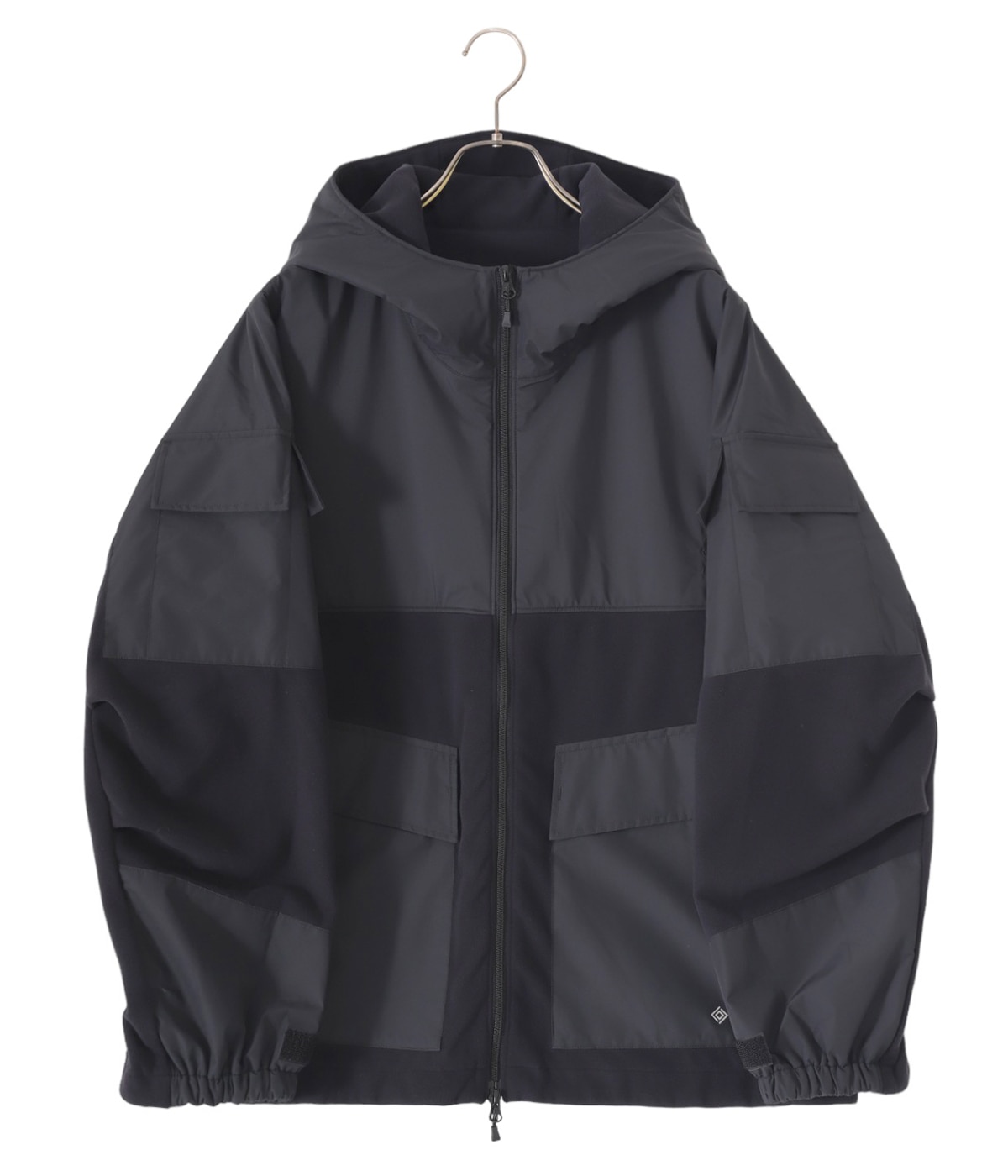WIND STOPPER BY GORE-TEX LABS LLサイズ ブラック WIND STOPPER BY GORE-TEX LABS 2L POLARTEC JACKET | D-VEC