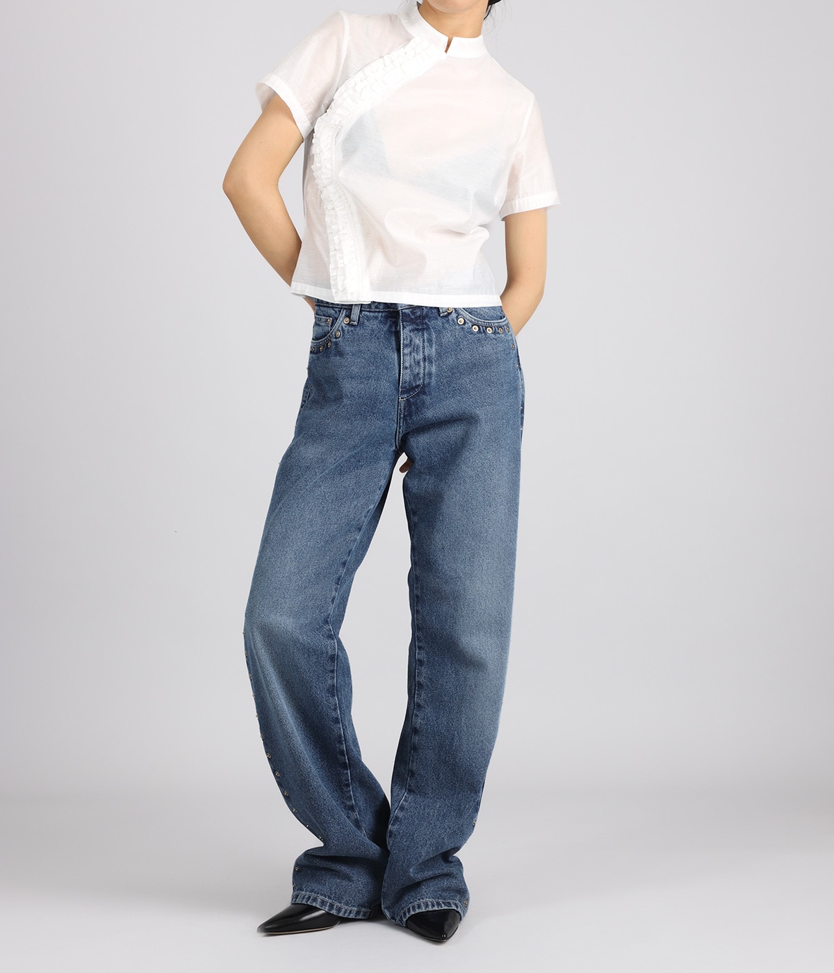 パンツ palomawool stitch denim レディース】CROWD | Paloma Wool(パロマウール) / パンツ デニム