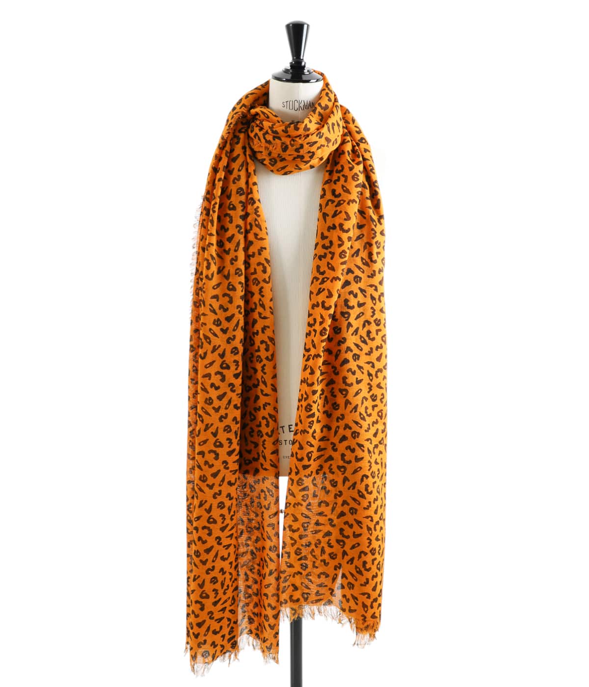 WTAPS 24AW WRAP SCARF オレンジ LEOPARD SCARF | VOWELS(バウルズ) / ファッション雑貨 ストール